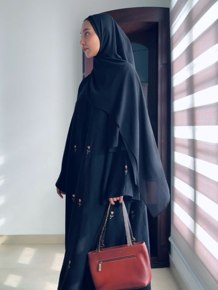 Floral Abaya