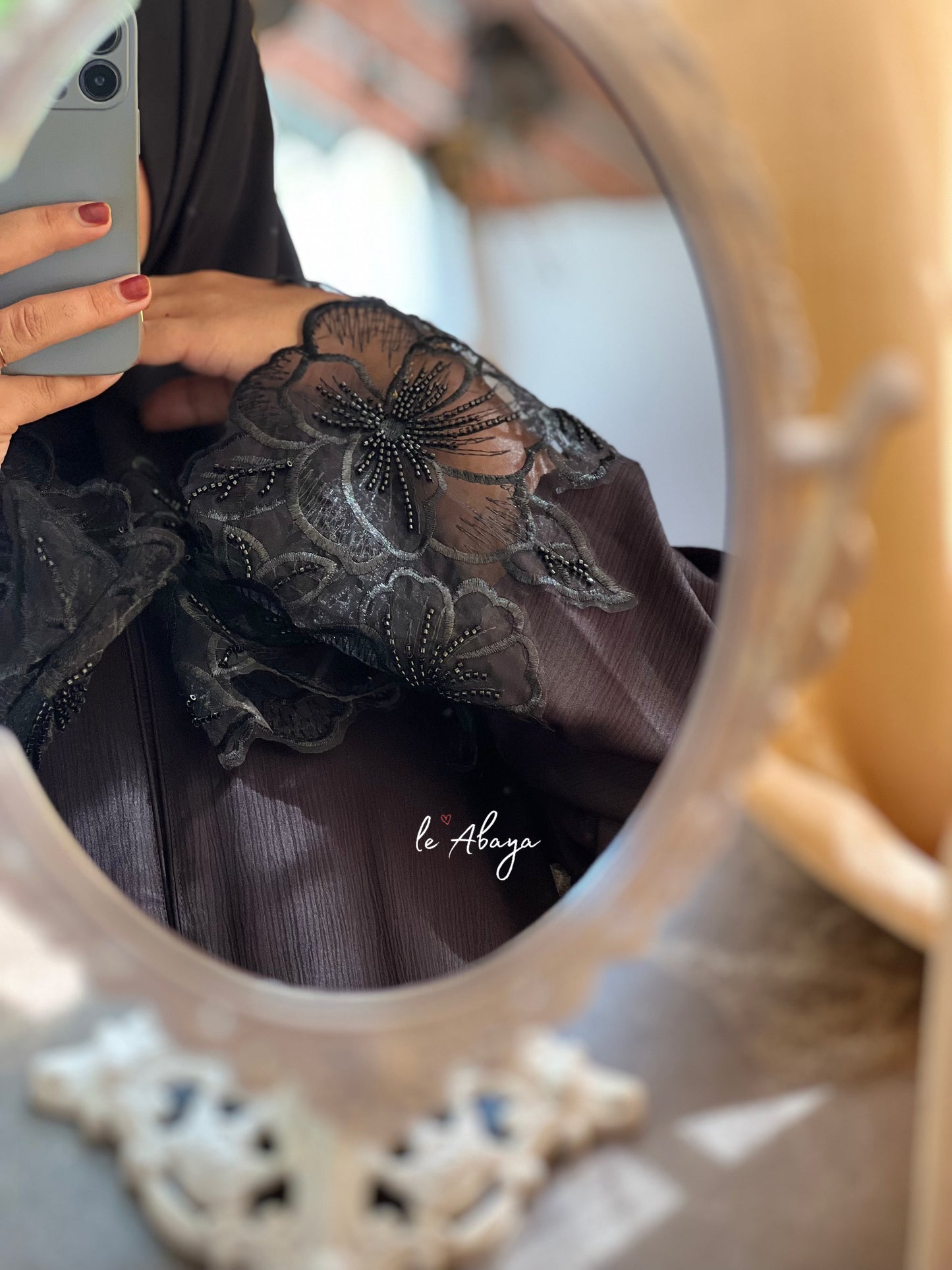 Lace Abaya