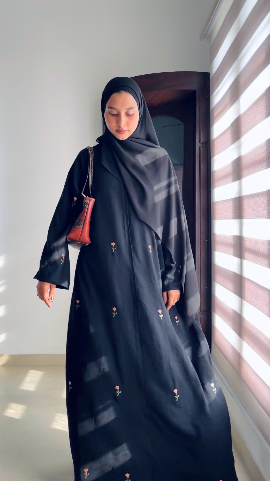 Floral Abaya