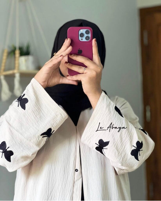 Butterfly Abaya