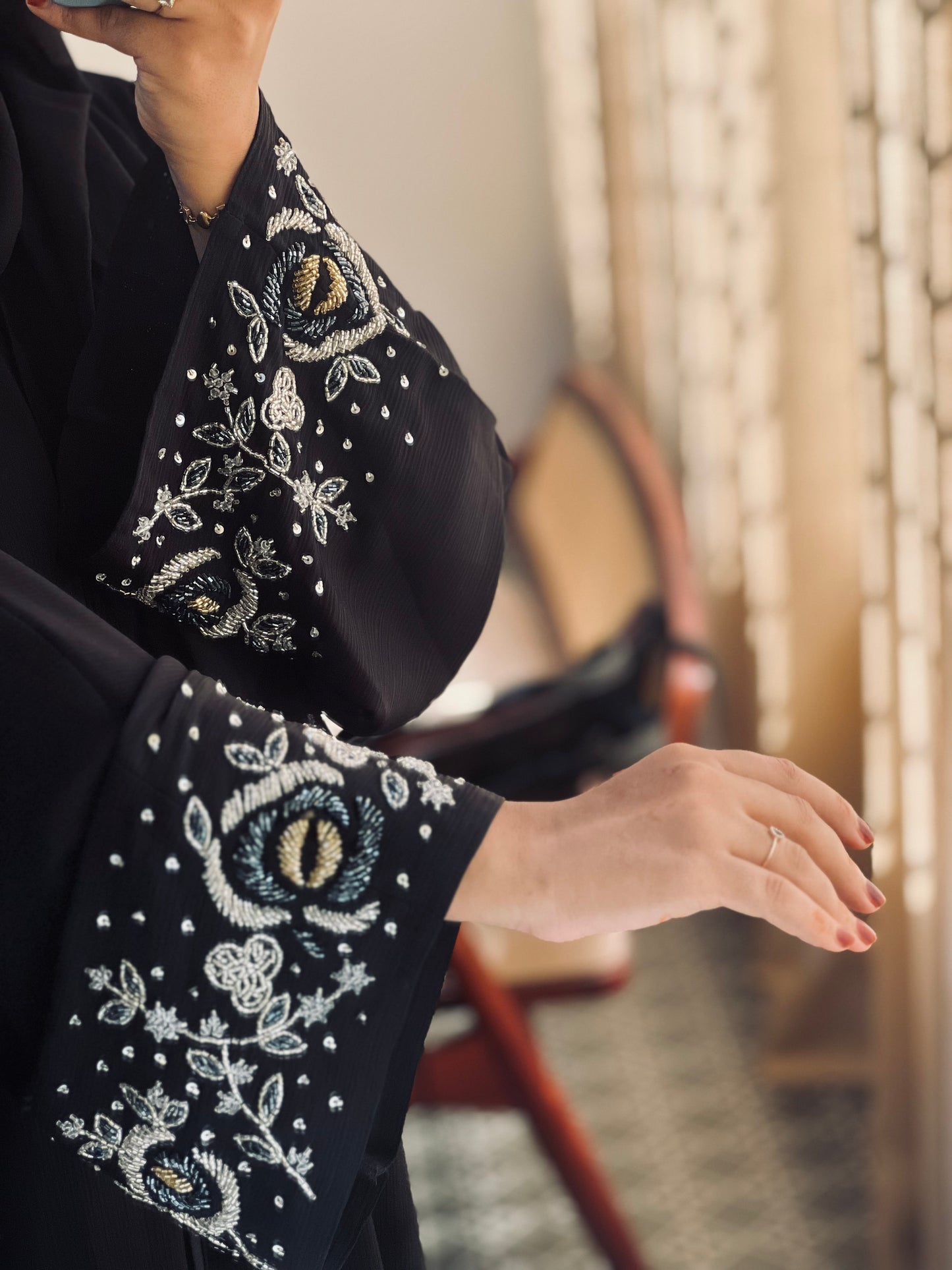 Party wear abaya