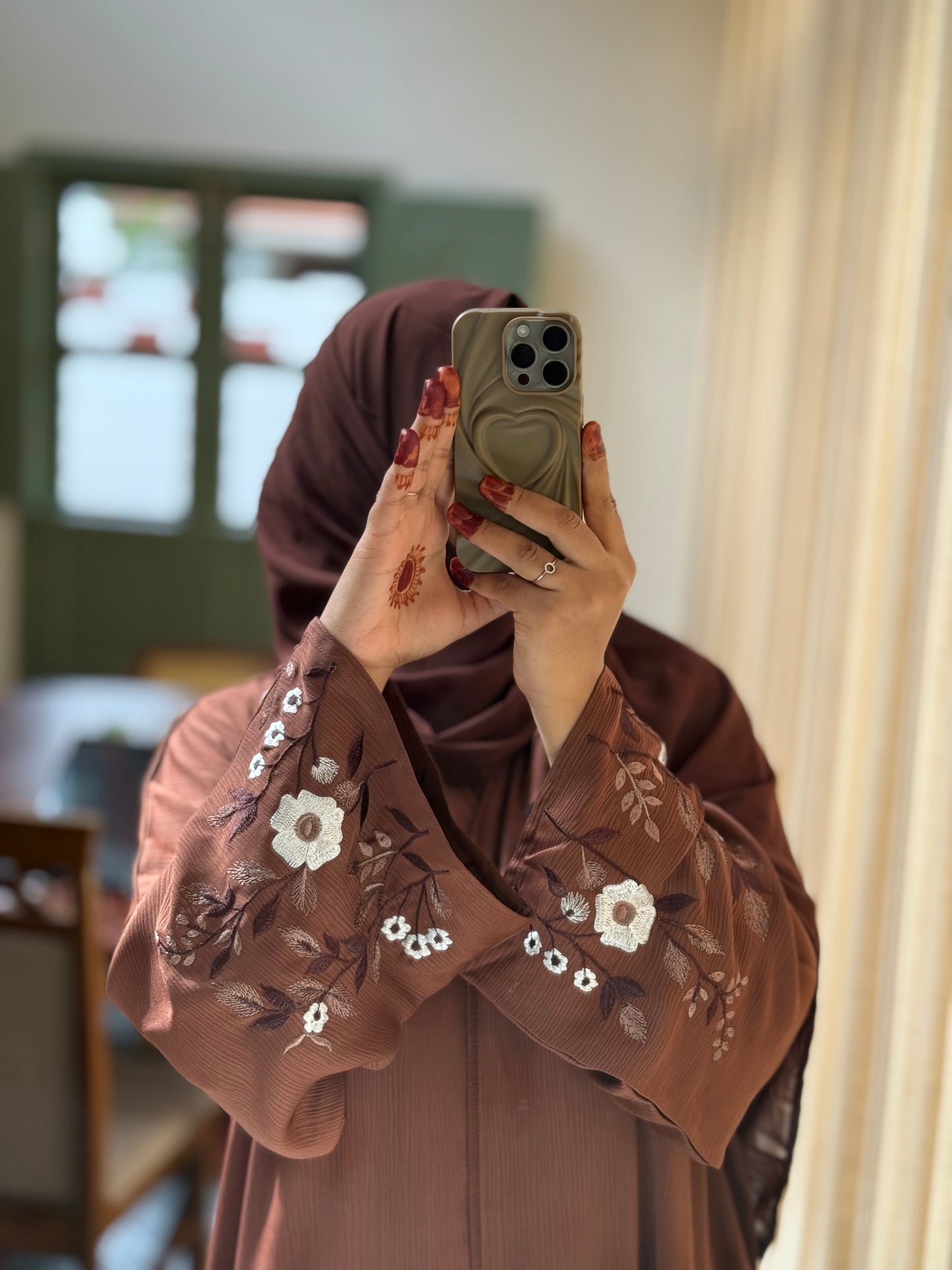 Embroidery Abaya