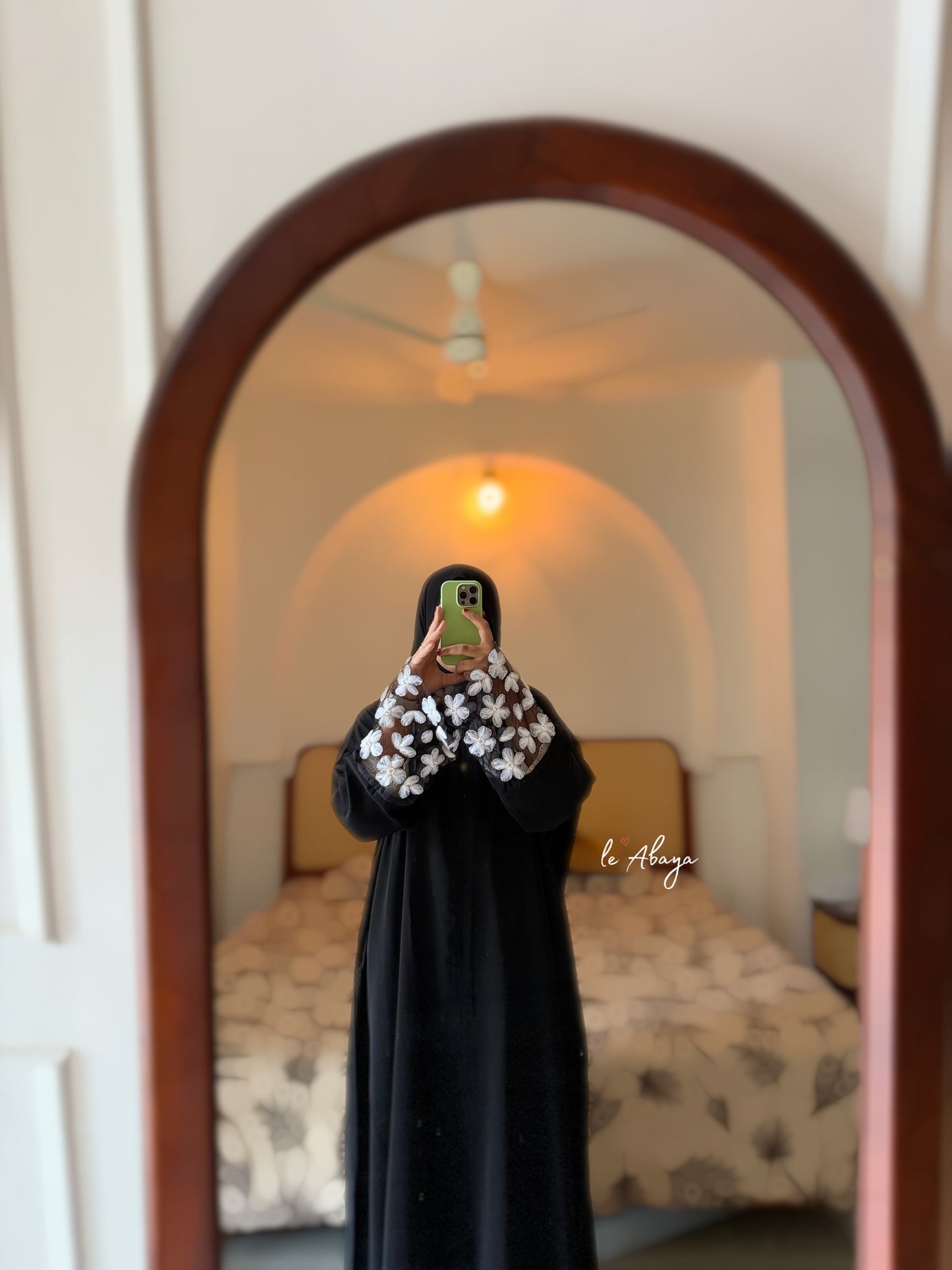 Flower (3D) Abaya