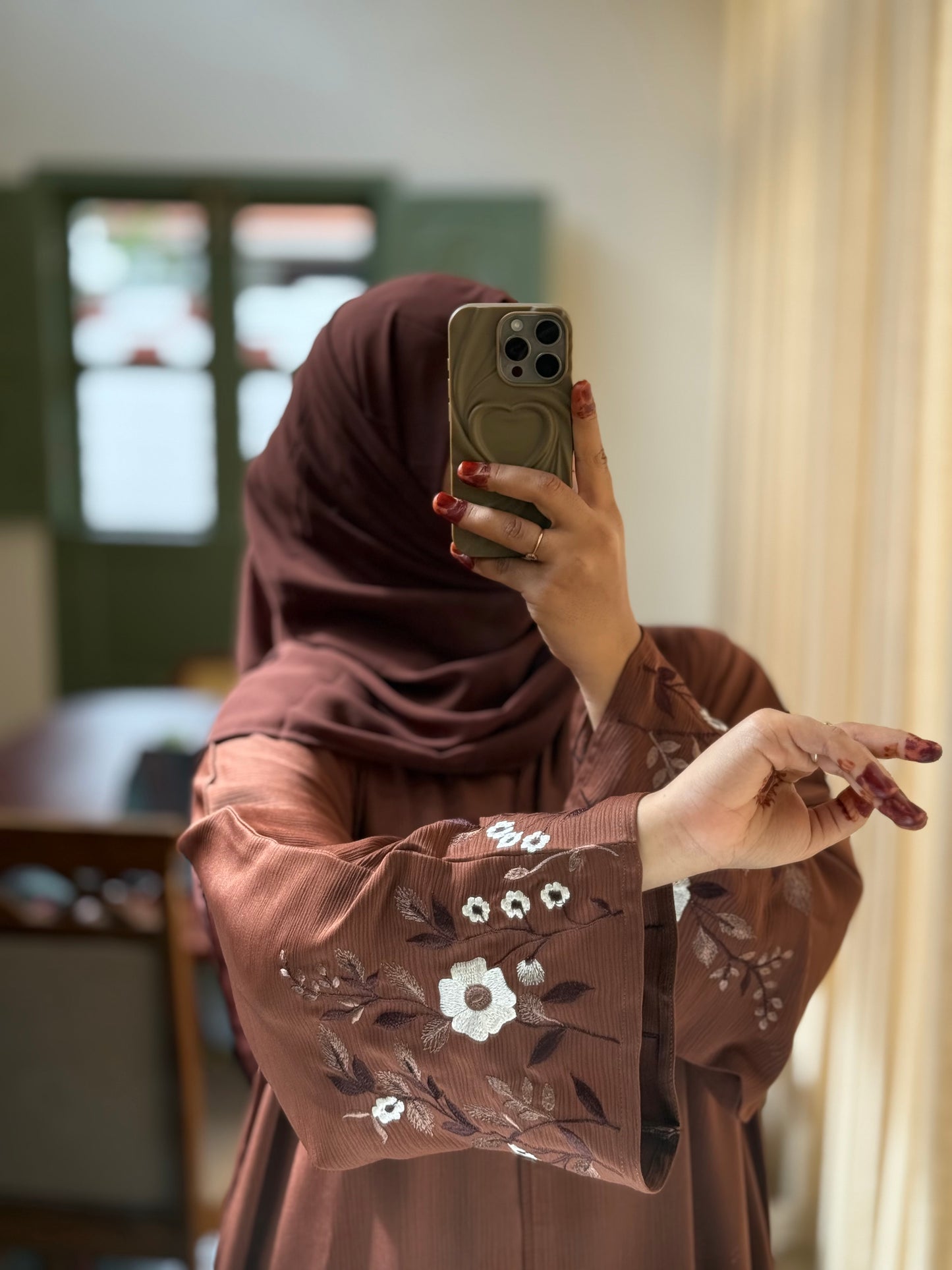 Embroidery Abaya
