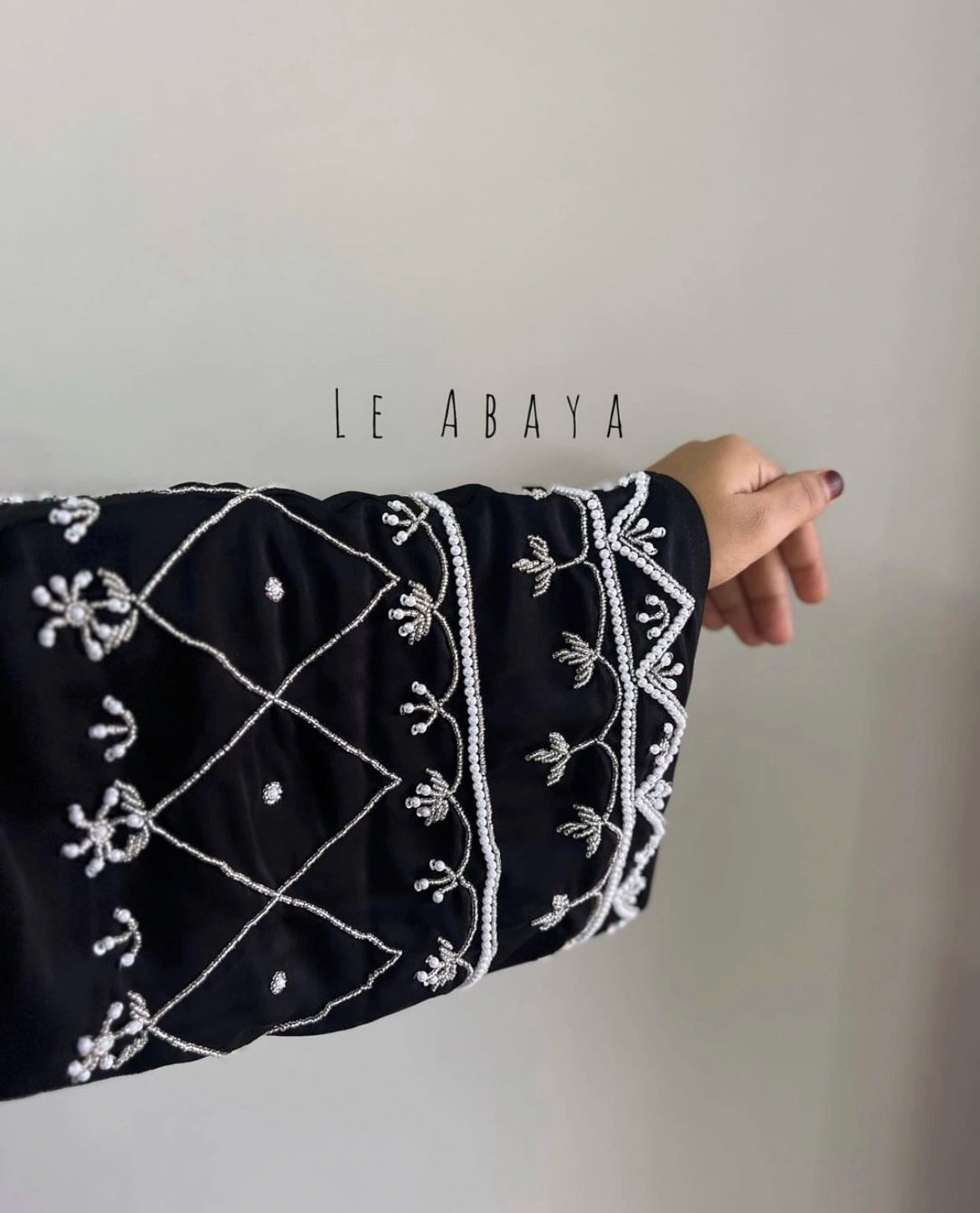 Handworked Abaya