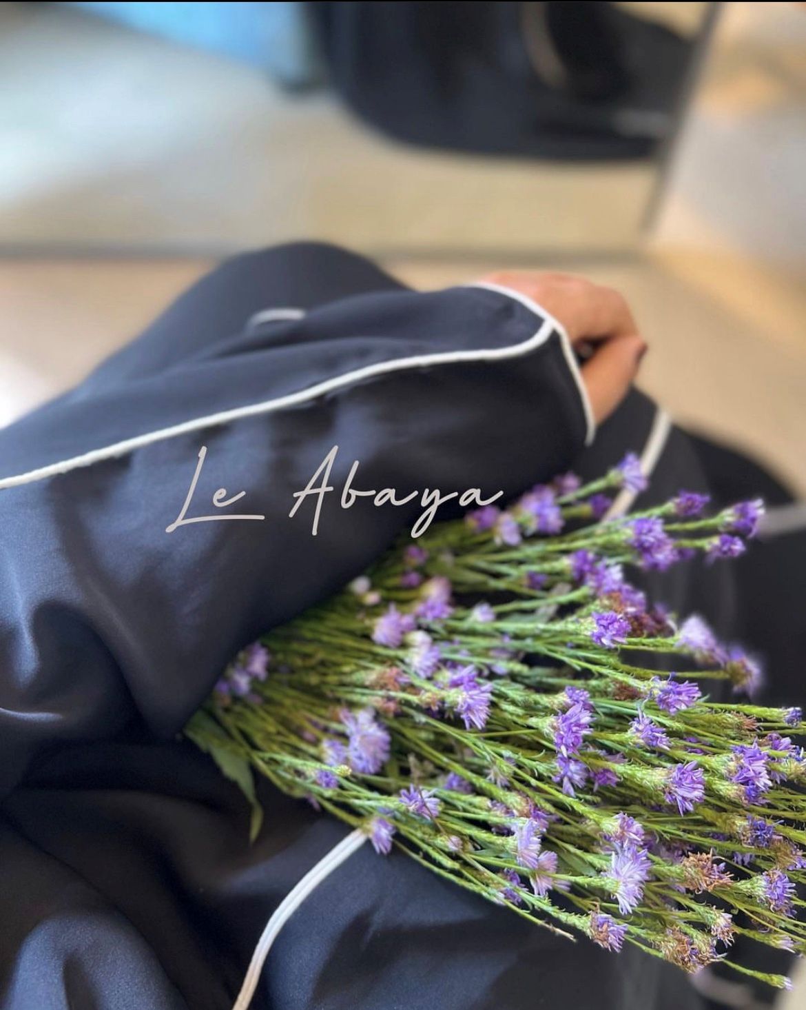 Piping kaftan Abaya