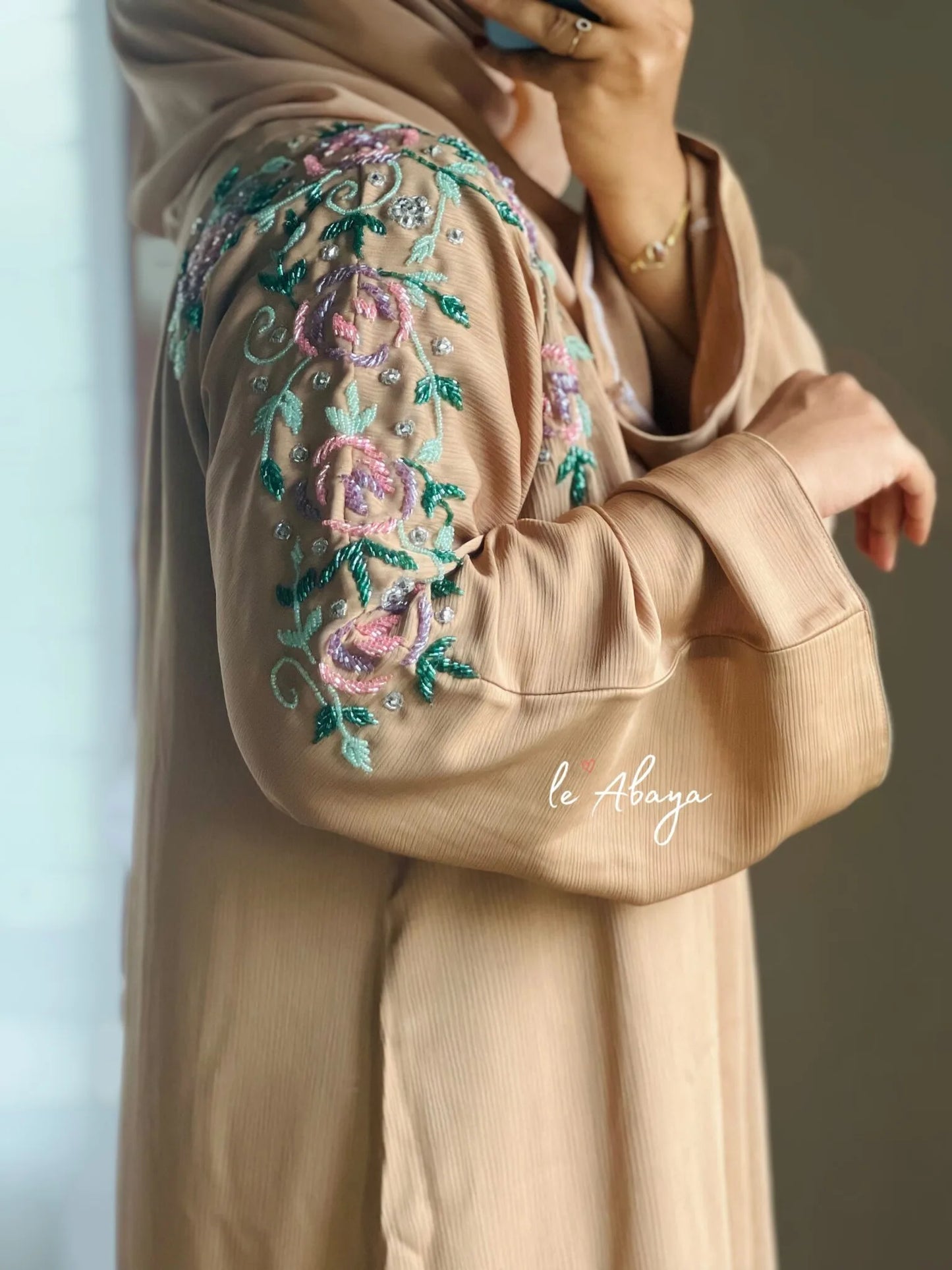 Handworked Abaya