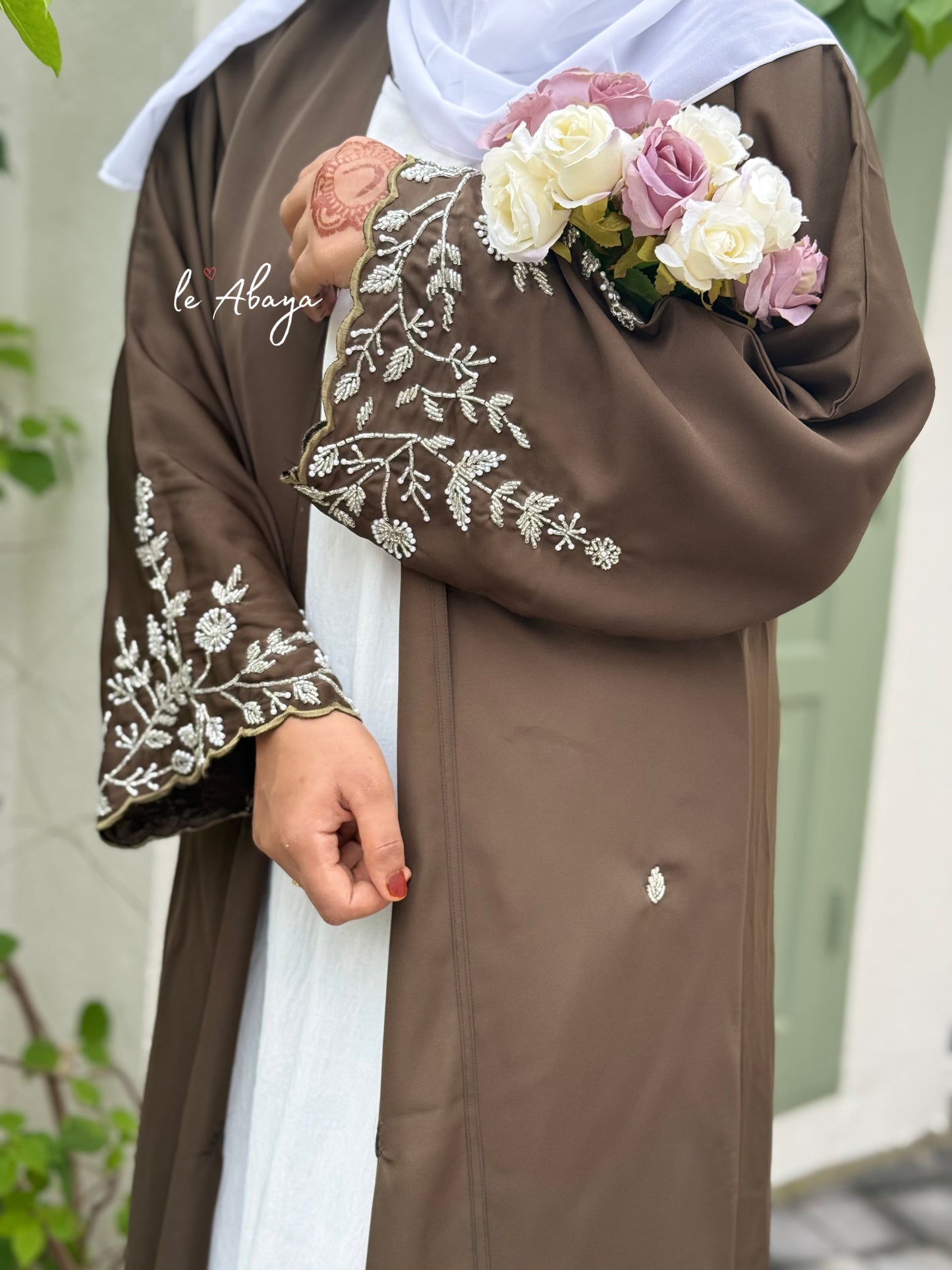 Handworked Abaya