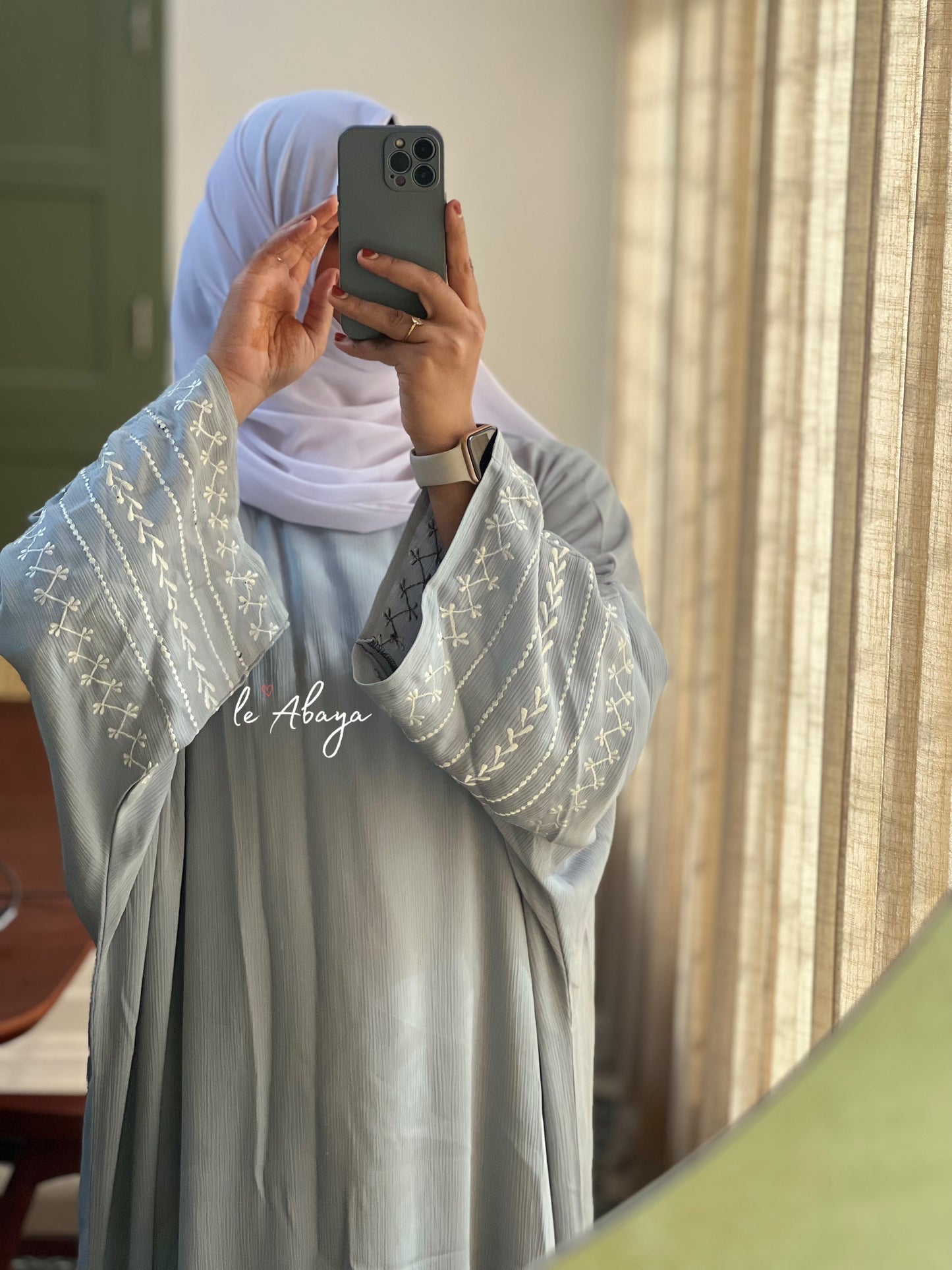 Kaftan Embroidery Abaya