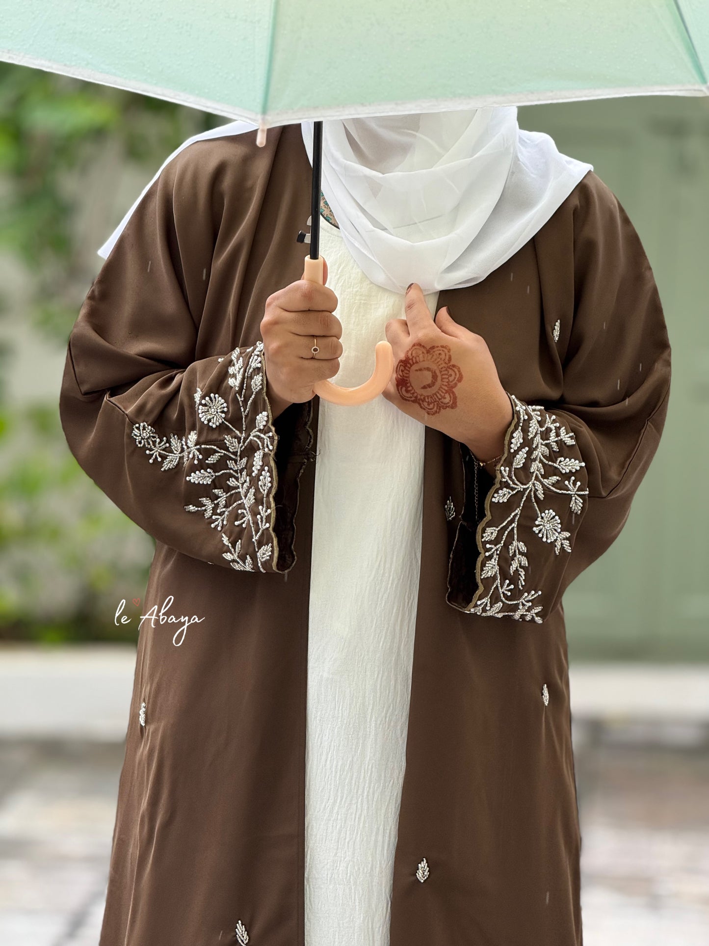 Handworked Abaya