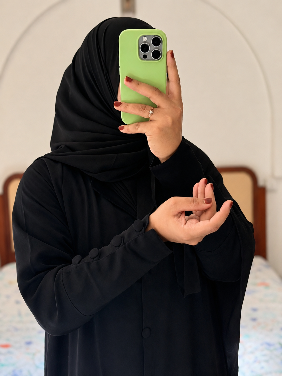 Trench coat Abaya