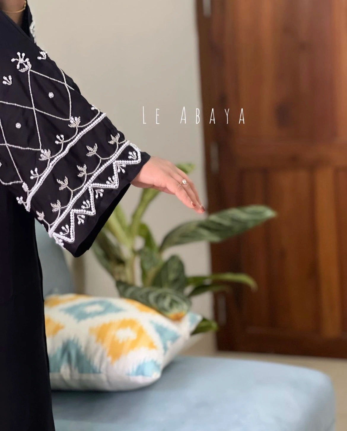 Handworked Abaya