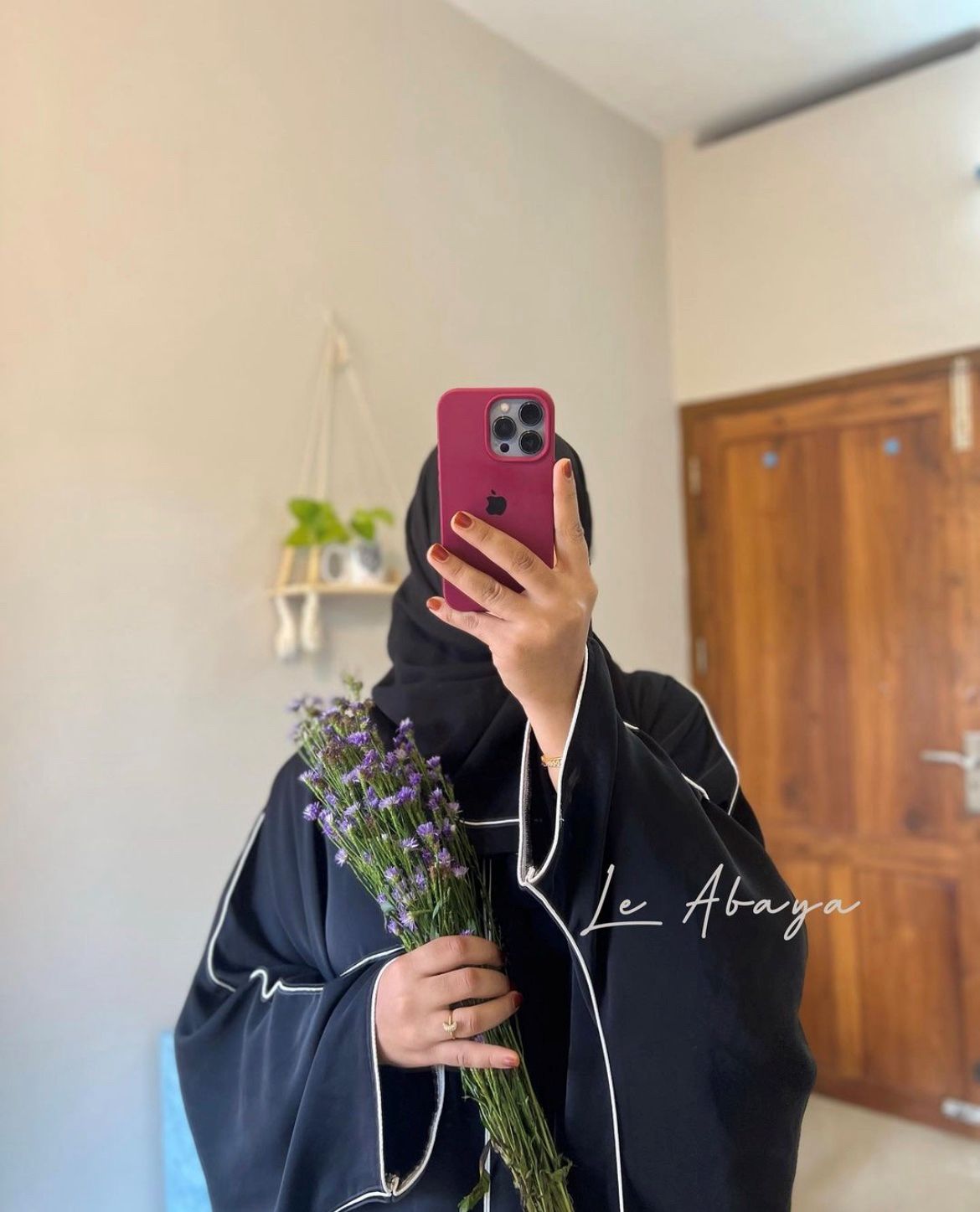 Piping kaftan Abaya