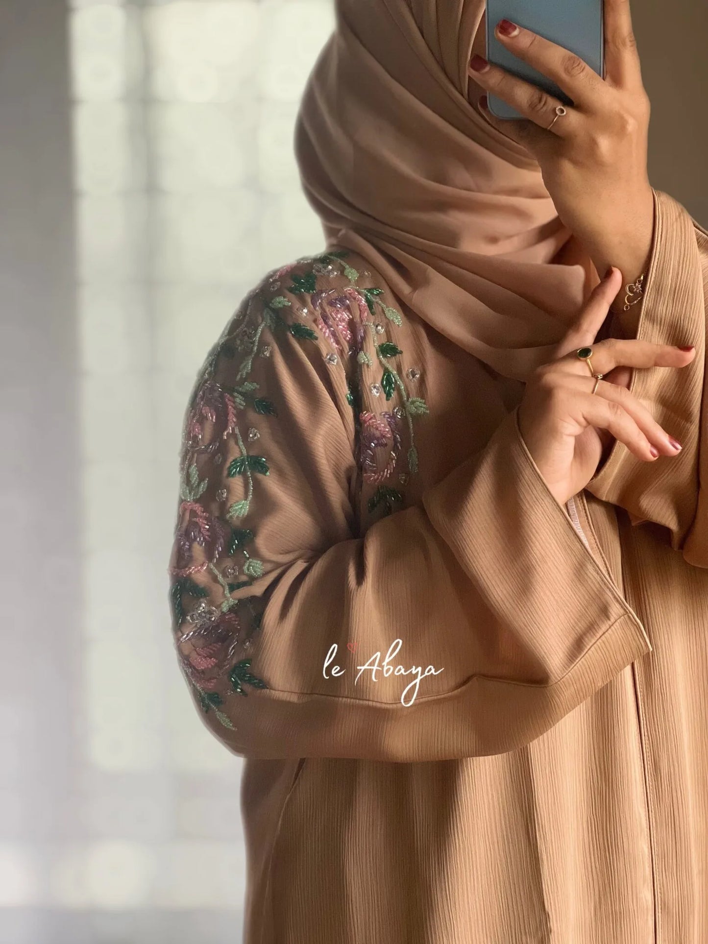 Handworked Abaya
