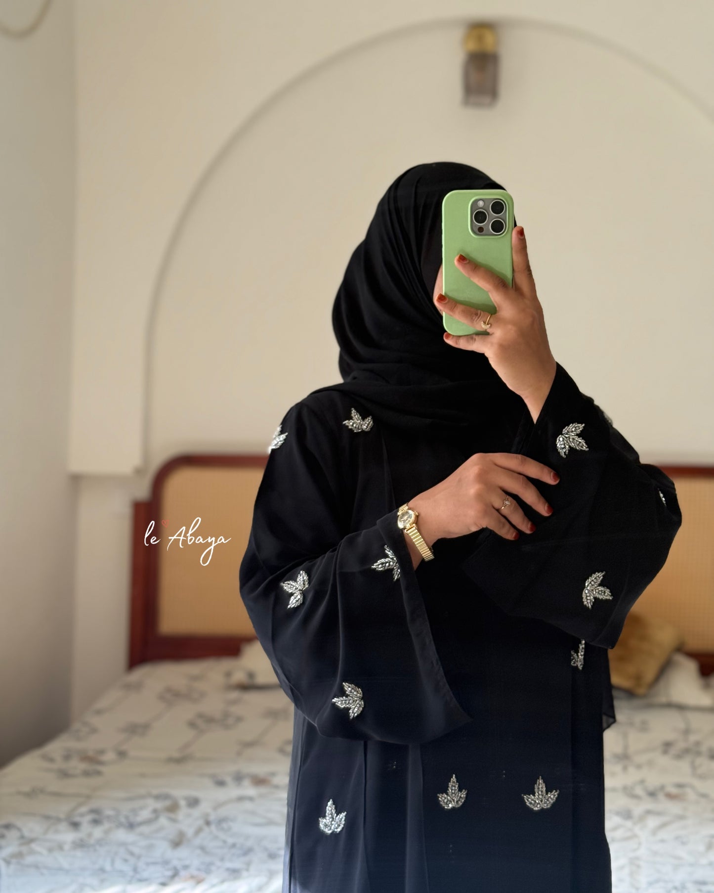 Handworked Abaya