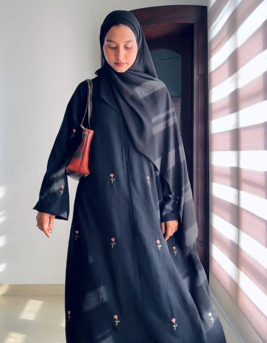 Floral Abaya