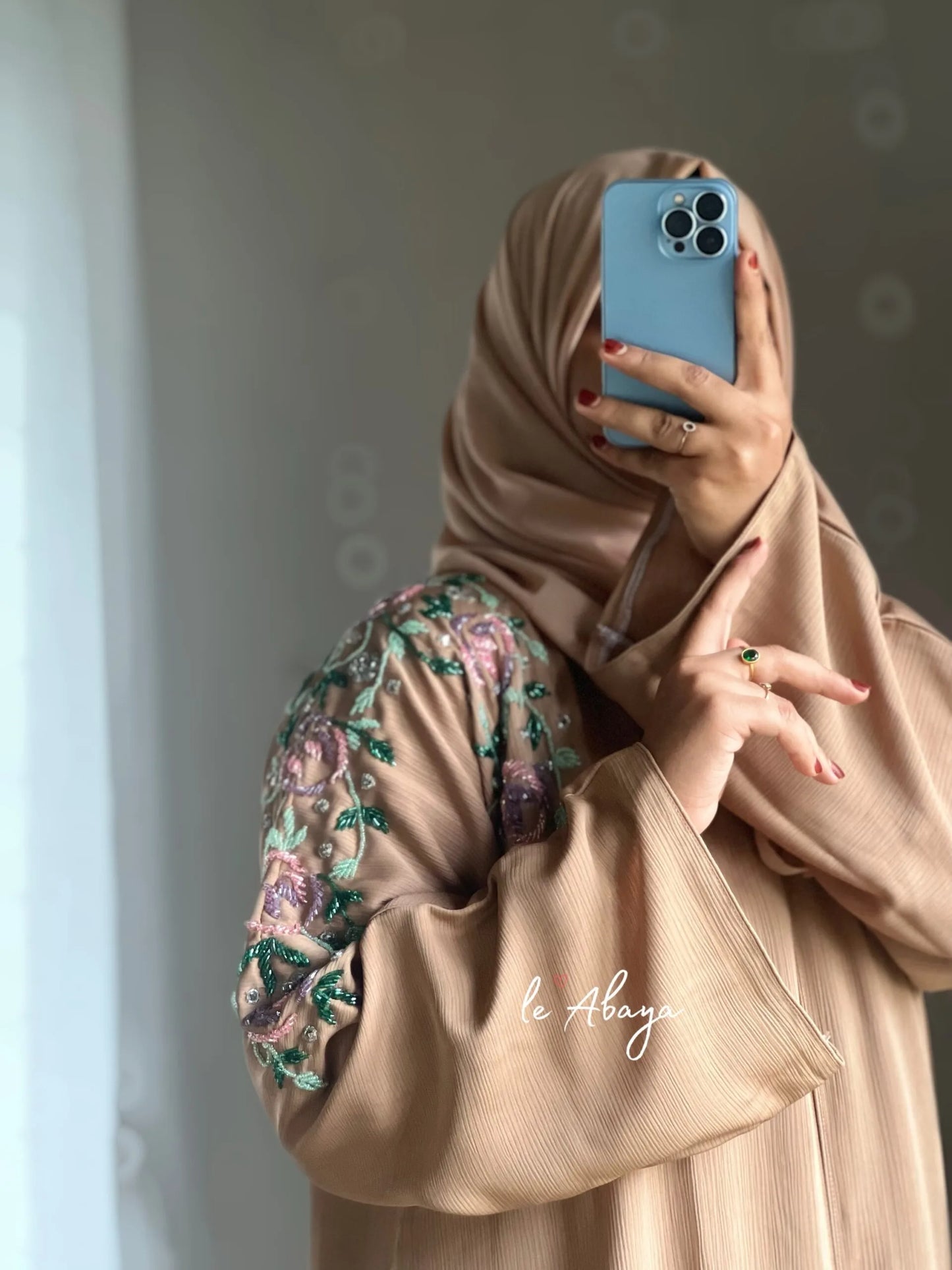 Handworked Abaya