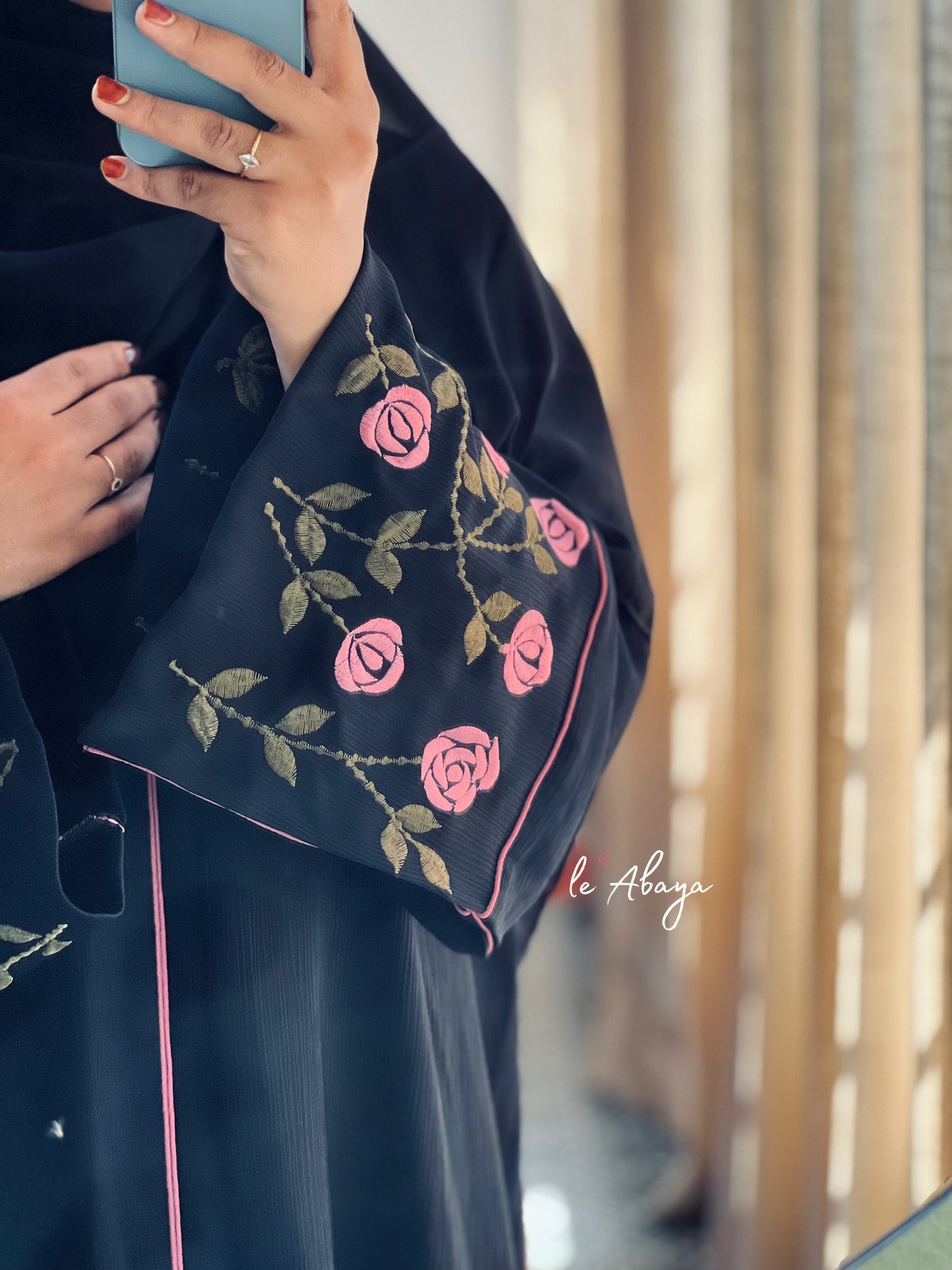 Warda Rose Abaya