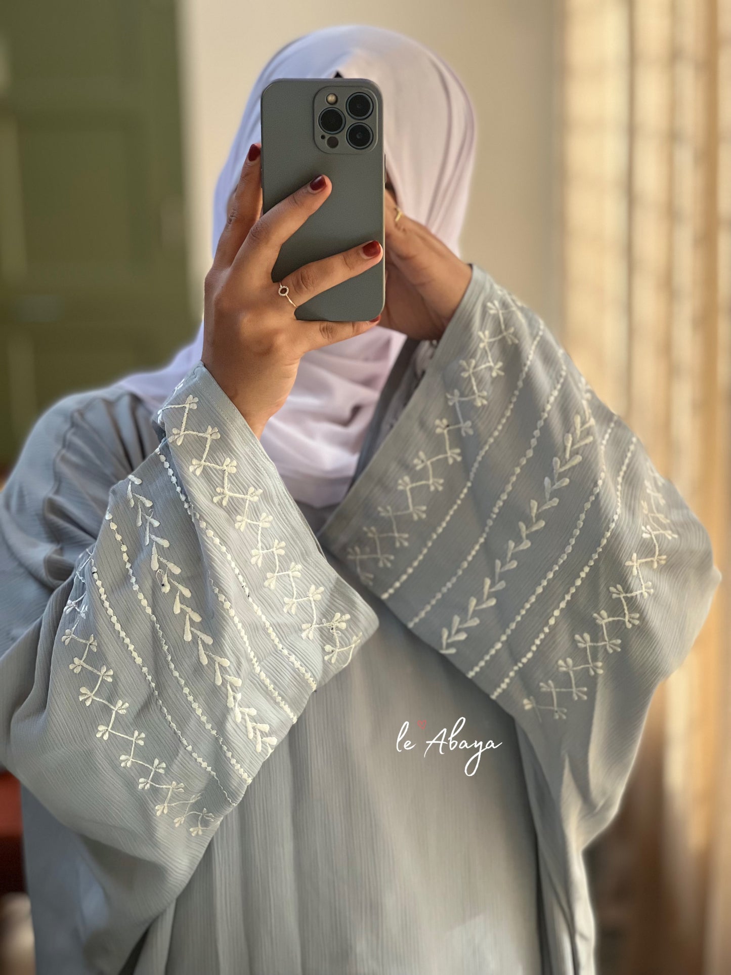 Kaftan Embroidery Abaya