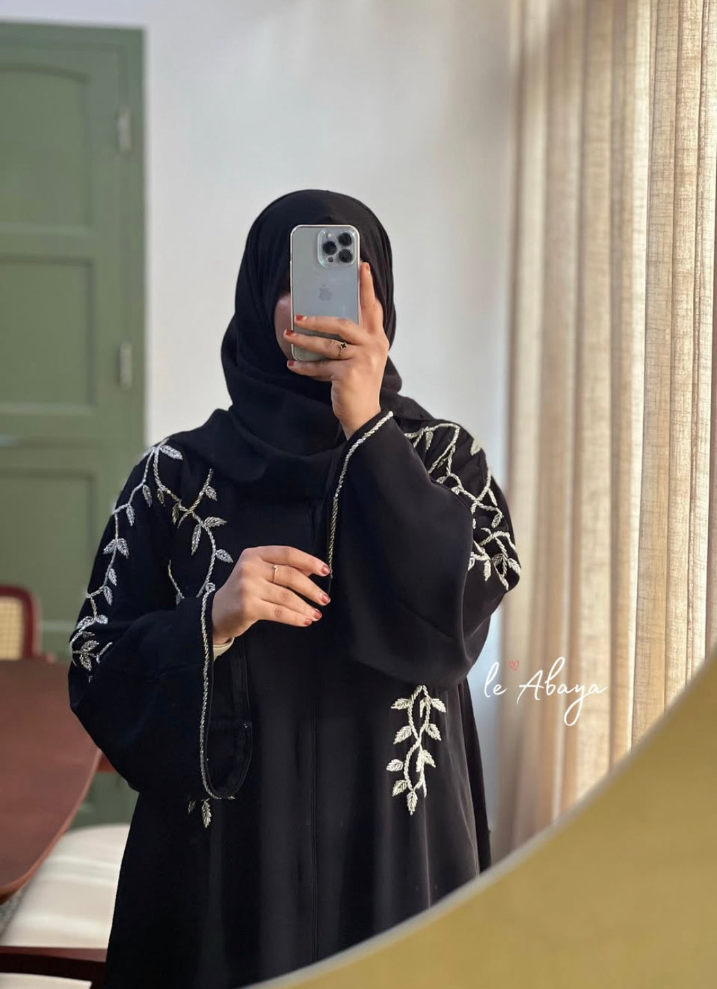 Handworked Abaya