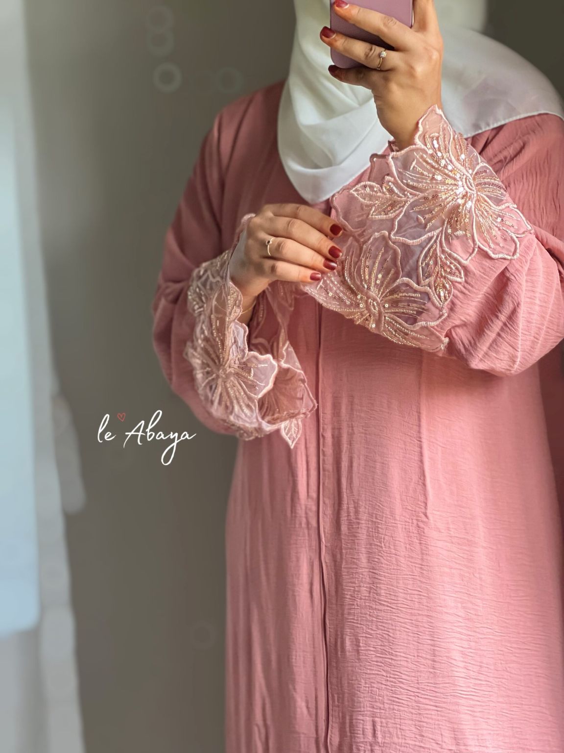 Lace Abaya
