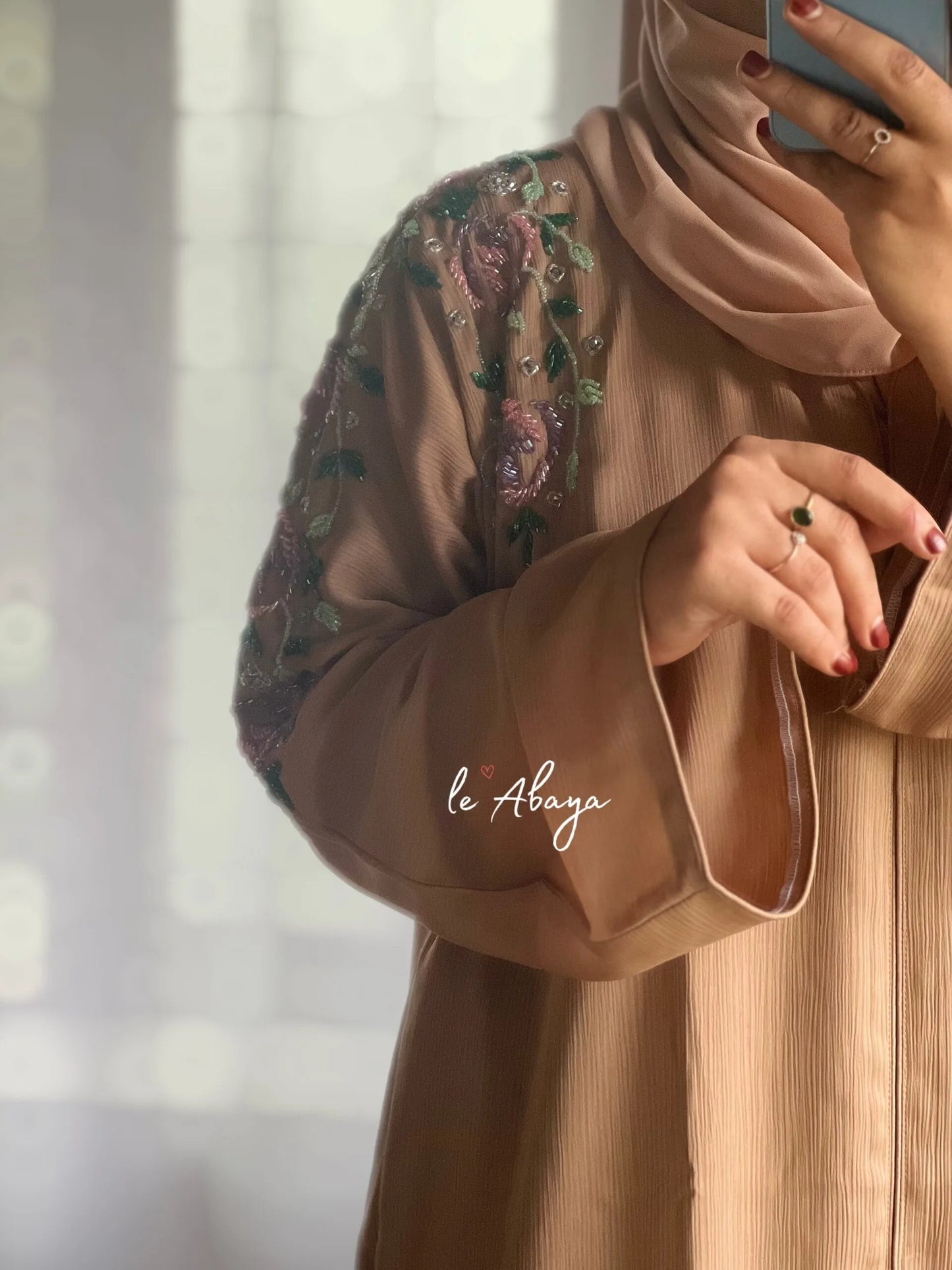 Handworked Abaya