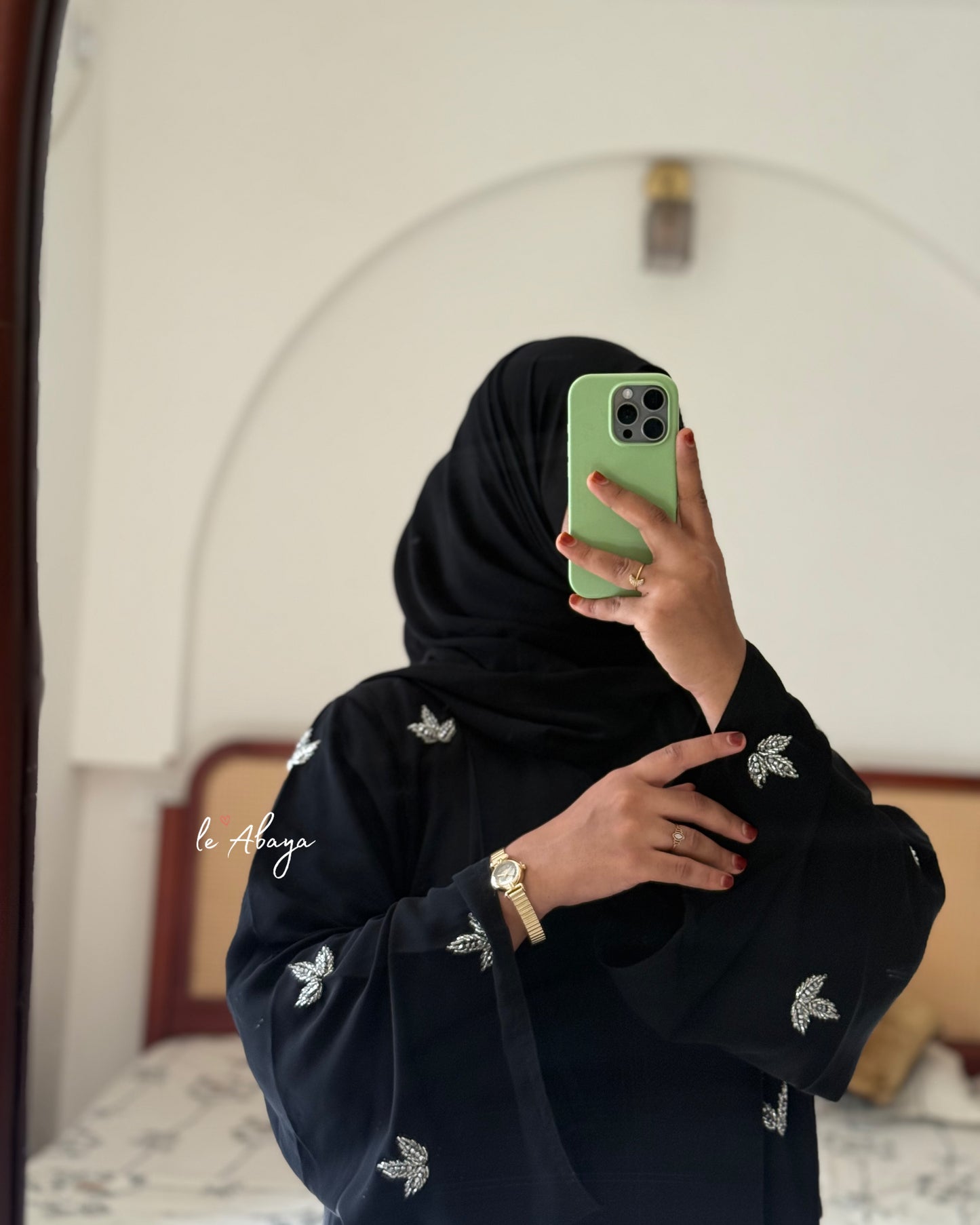 Handworked Abaya