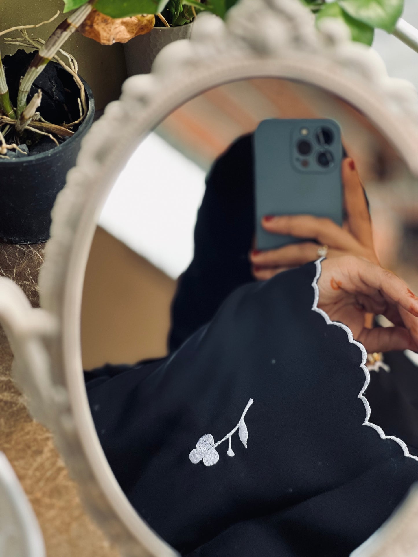 Embroidery Abaya