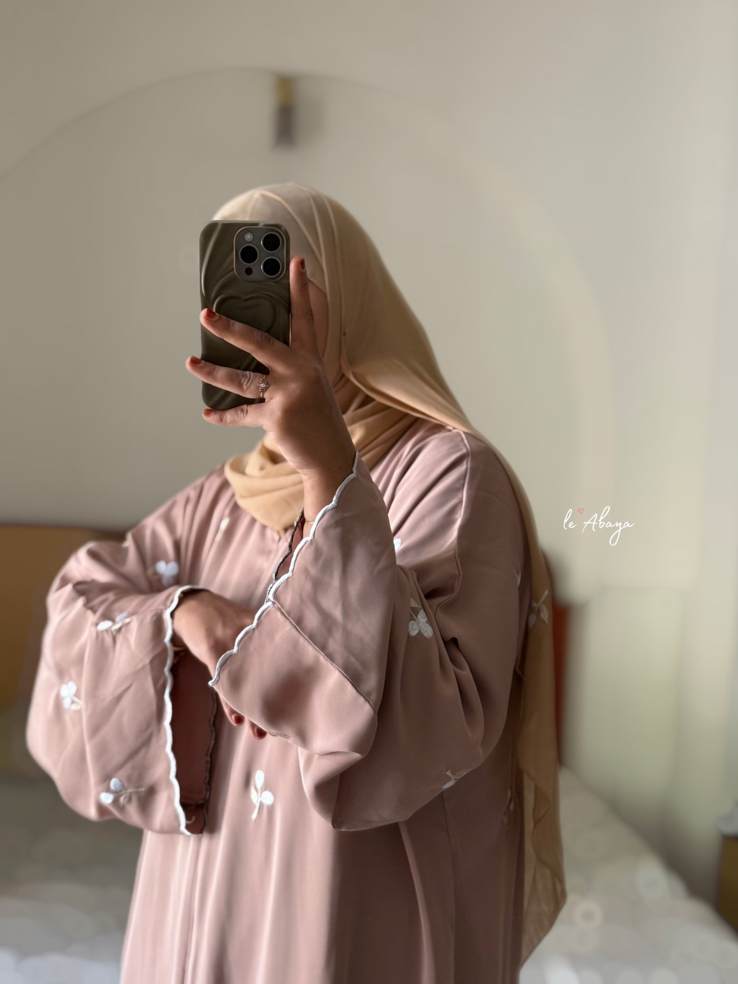 New floral Abaya