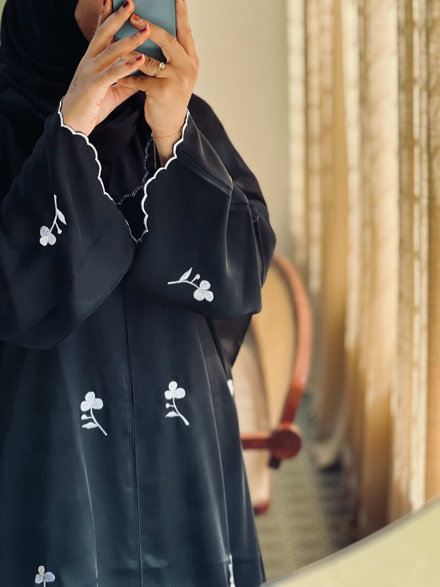 Embroidery Abaya