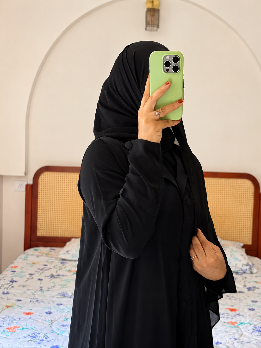 Trench coat Abaya
