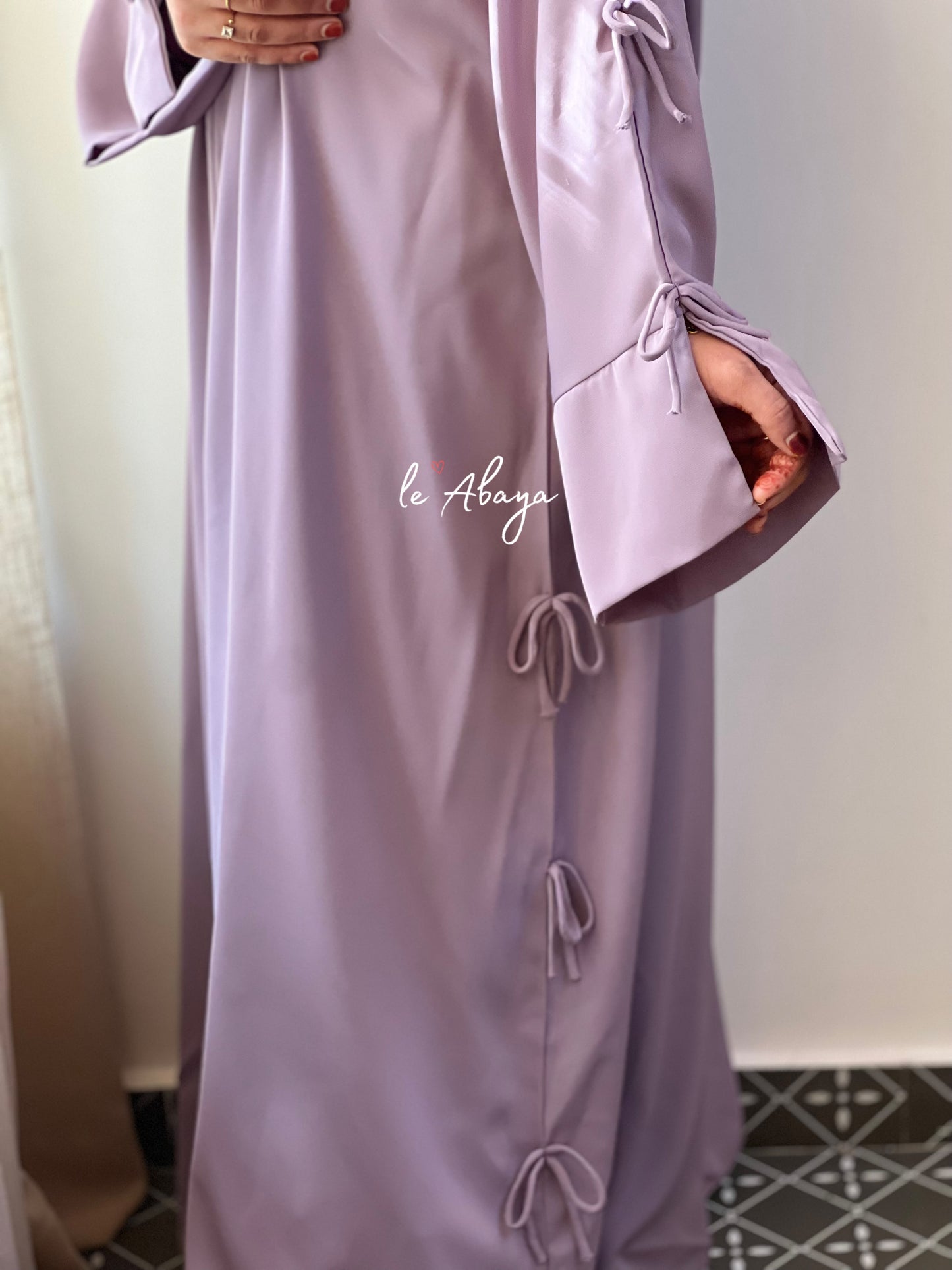 Pinteresty Bow Abaya