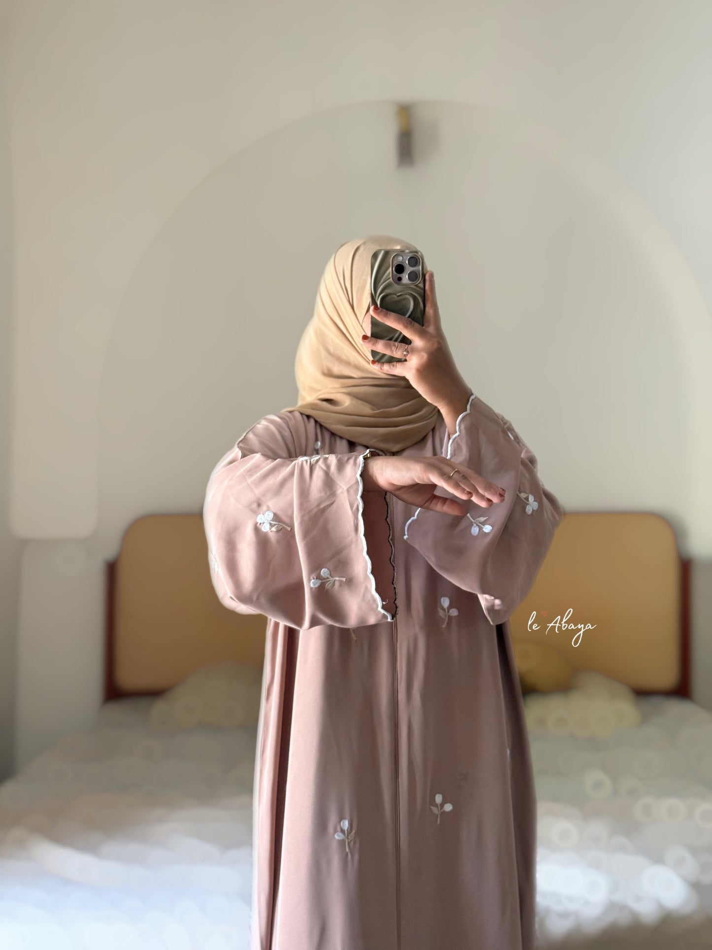 New floral Abaya