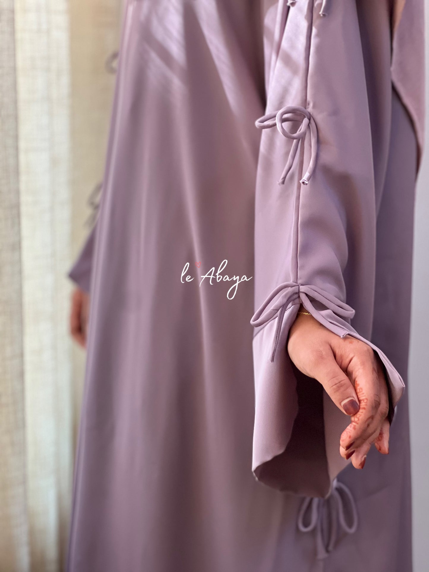 Pinteresty Bow Abaya