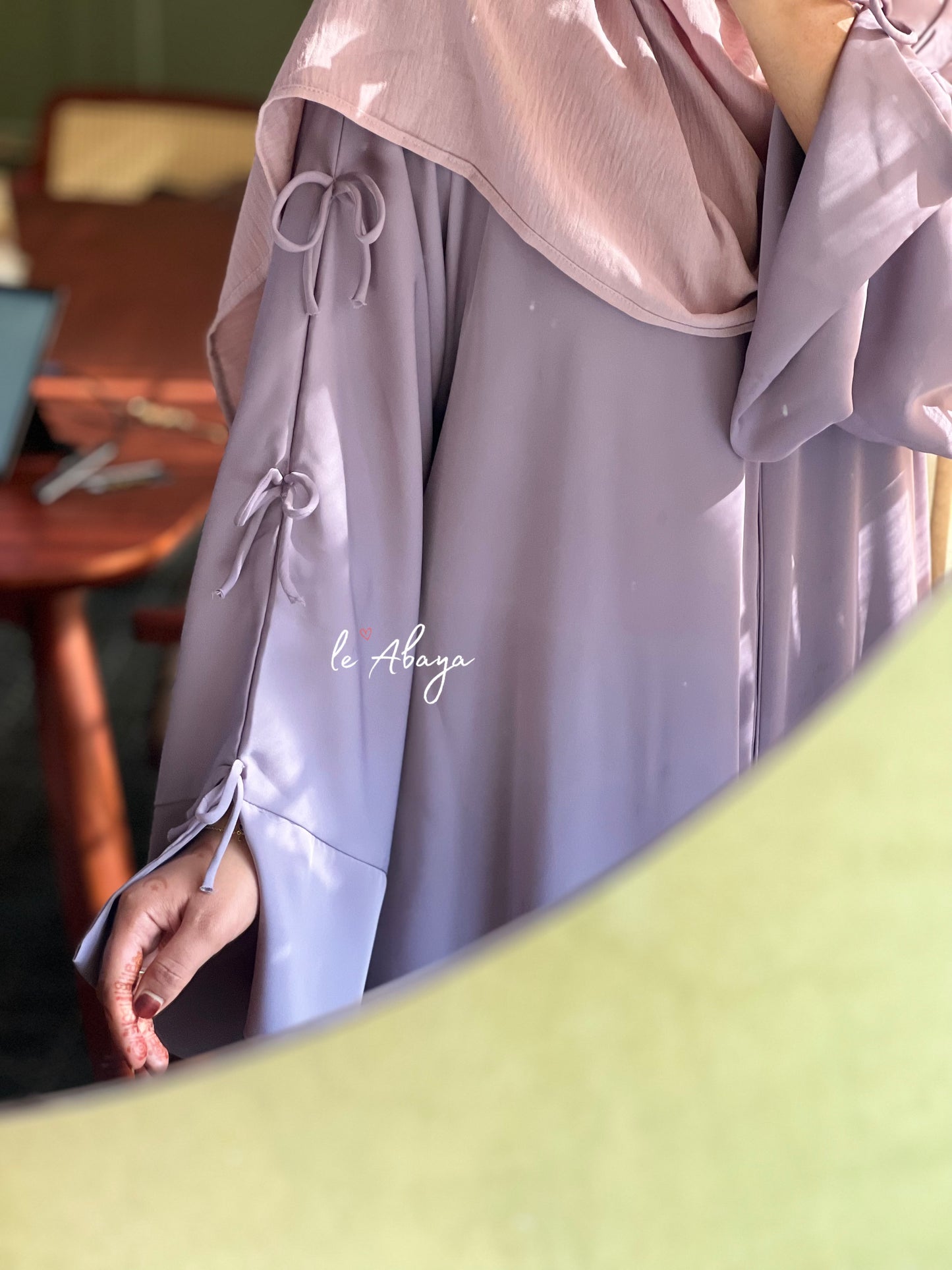 Pinteresty Bow Abaya