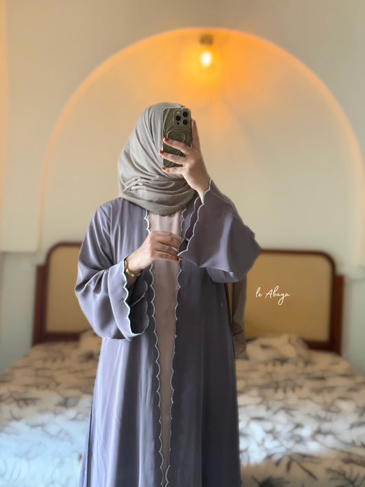 Scalloped Abaya