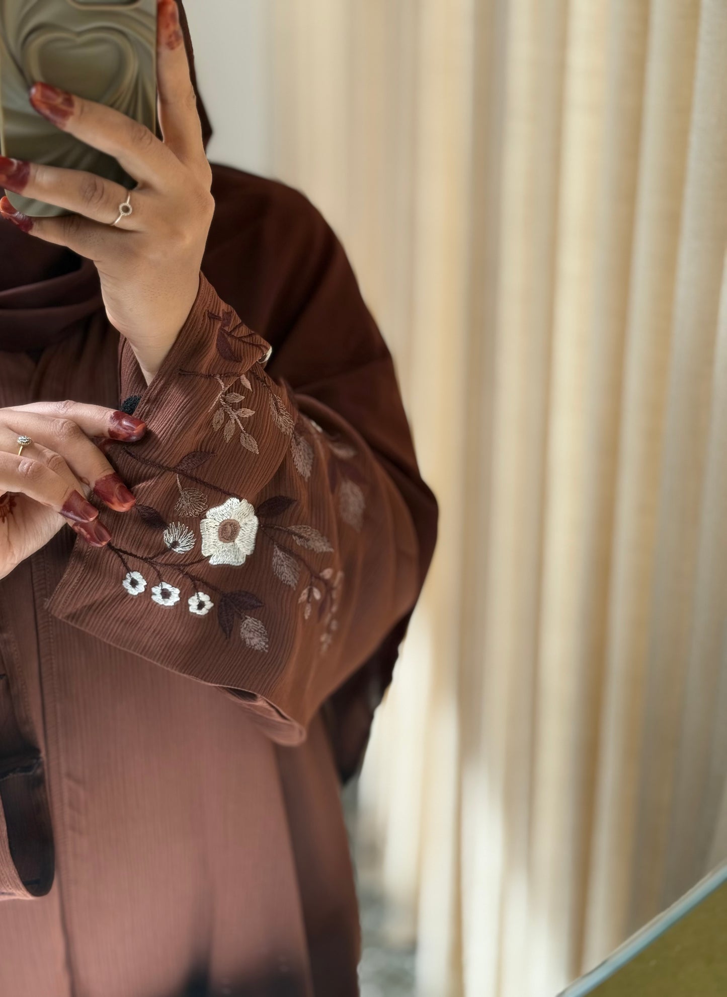 Embroidery Abaya