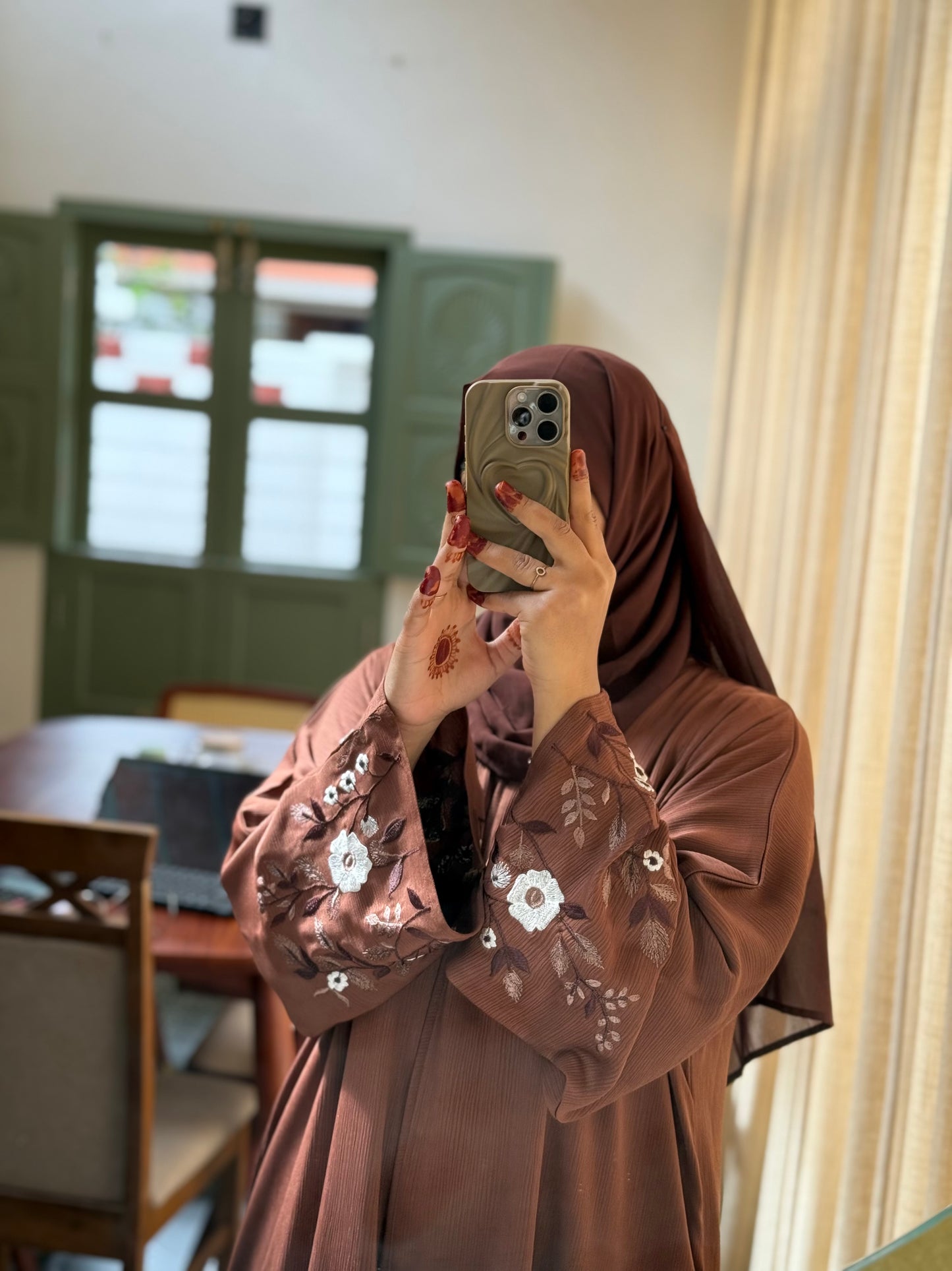 Embroidery Abaya