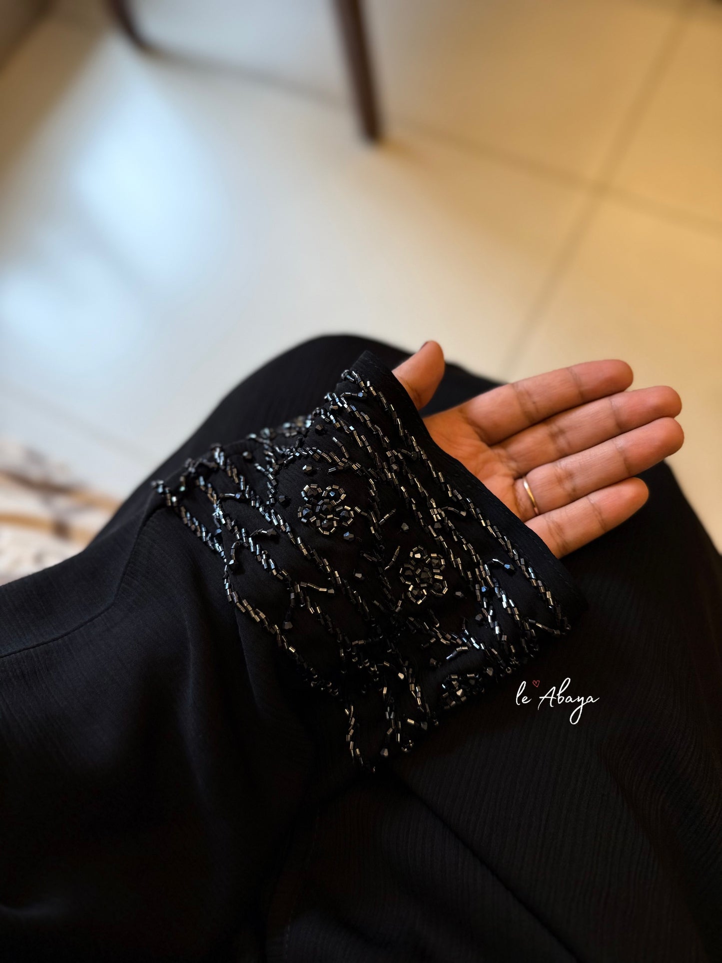 Budget Handwork Abaya