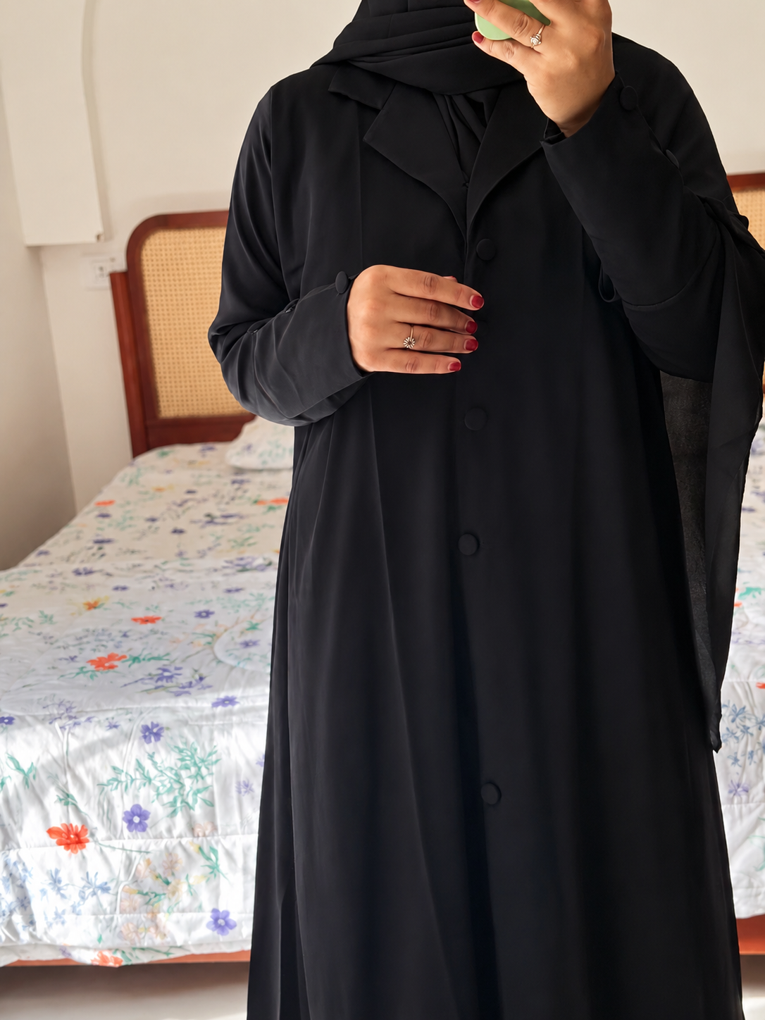 Trench coat Abaya