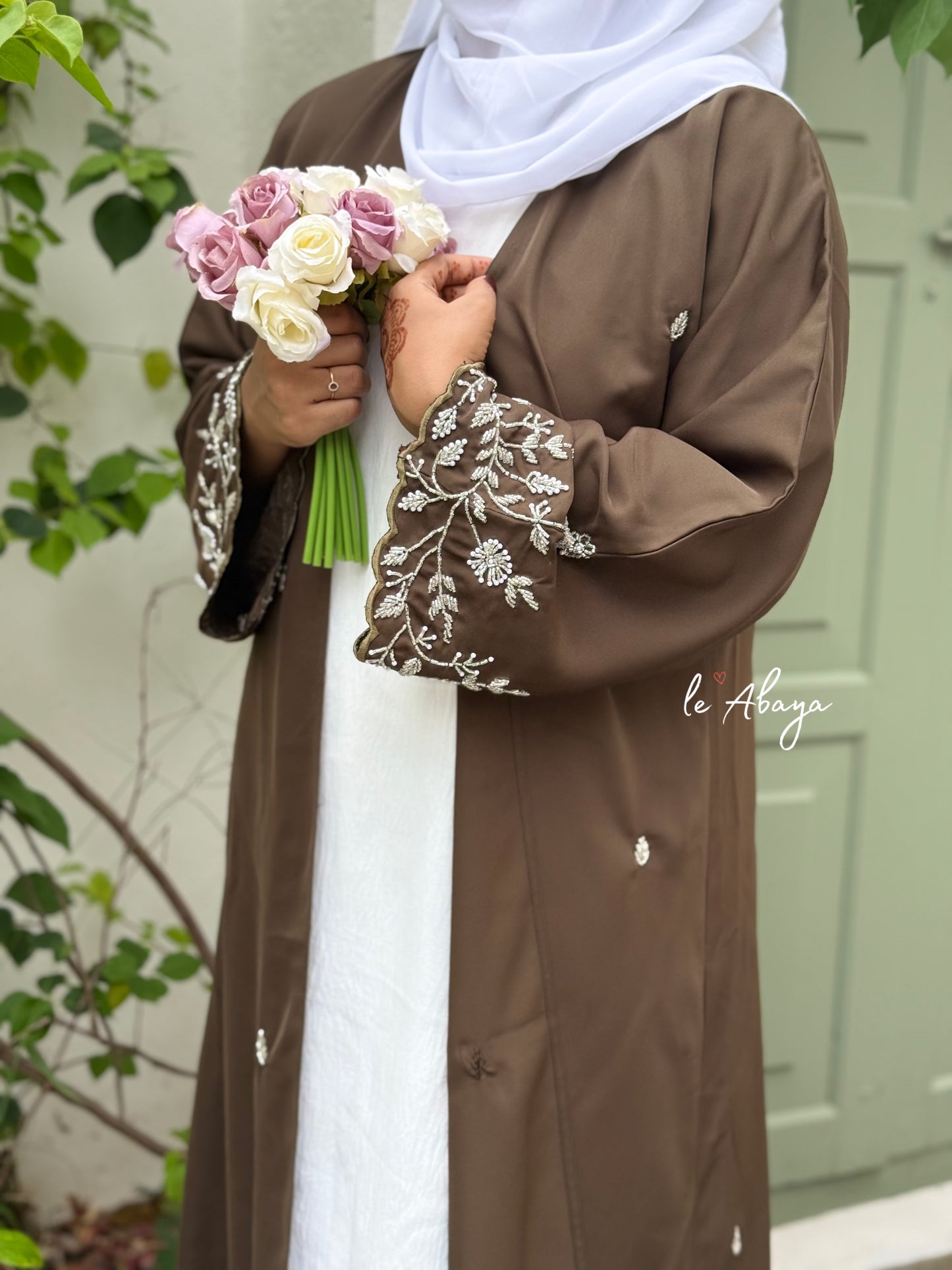 Handworked Abaya