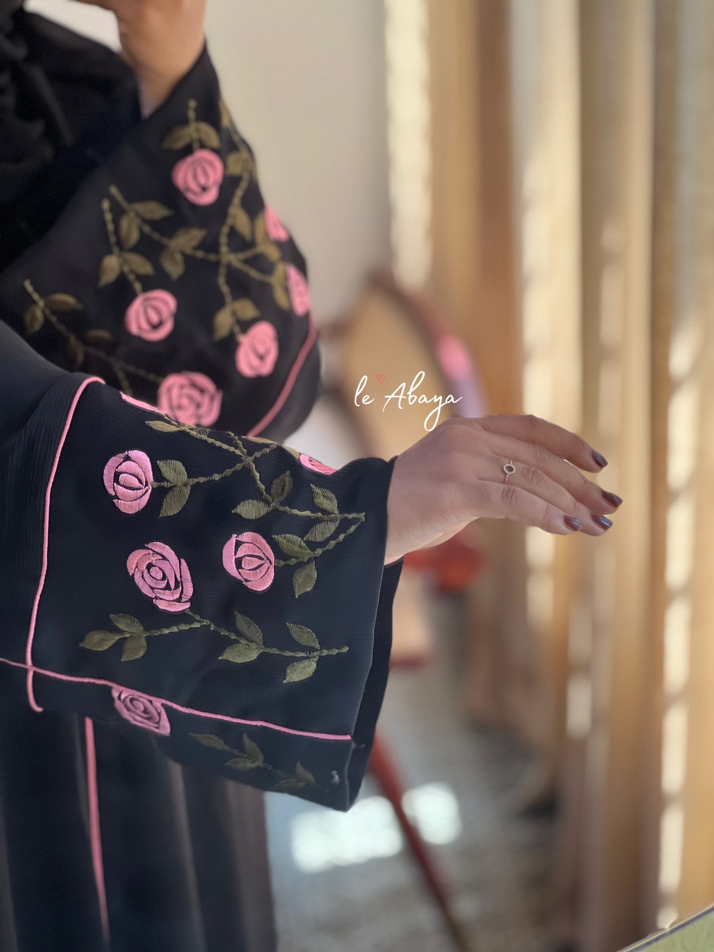 Warda Rose Abaya