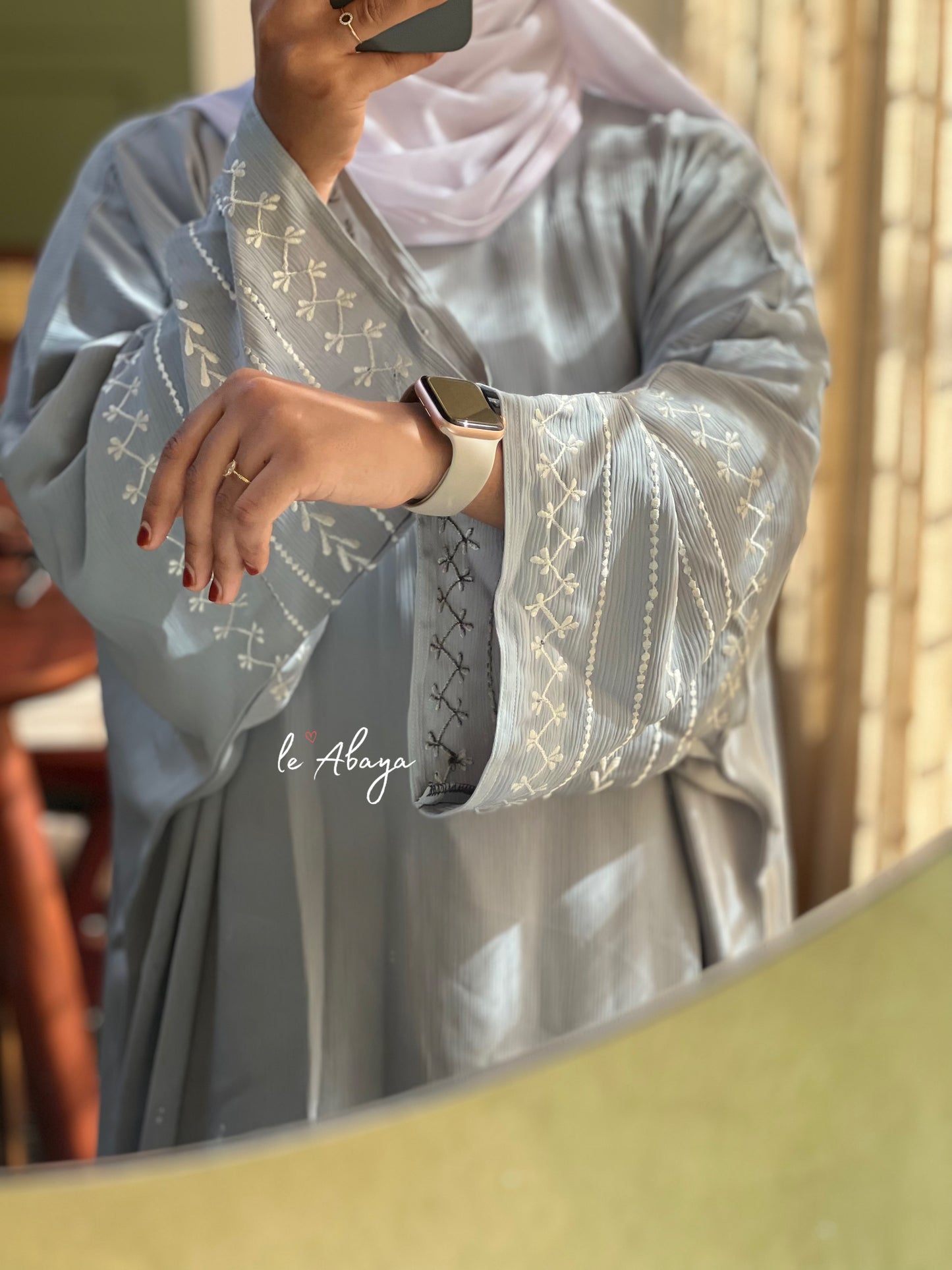 Kaftan Embroidery Abaya
