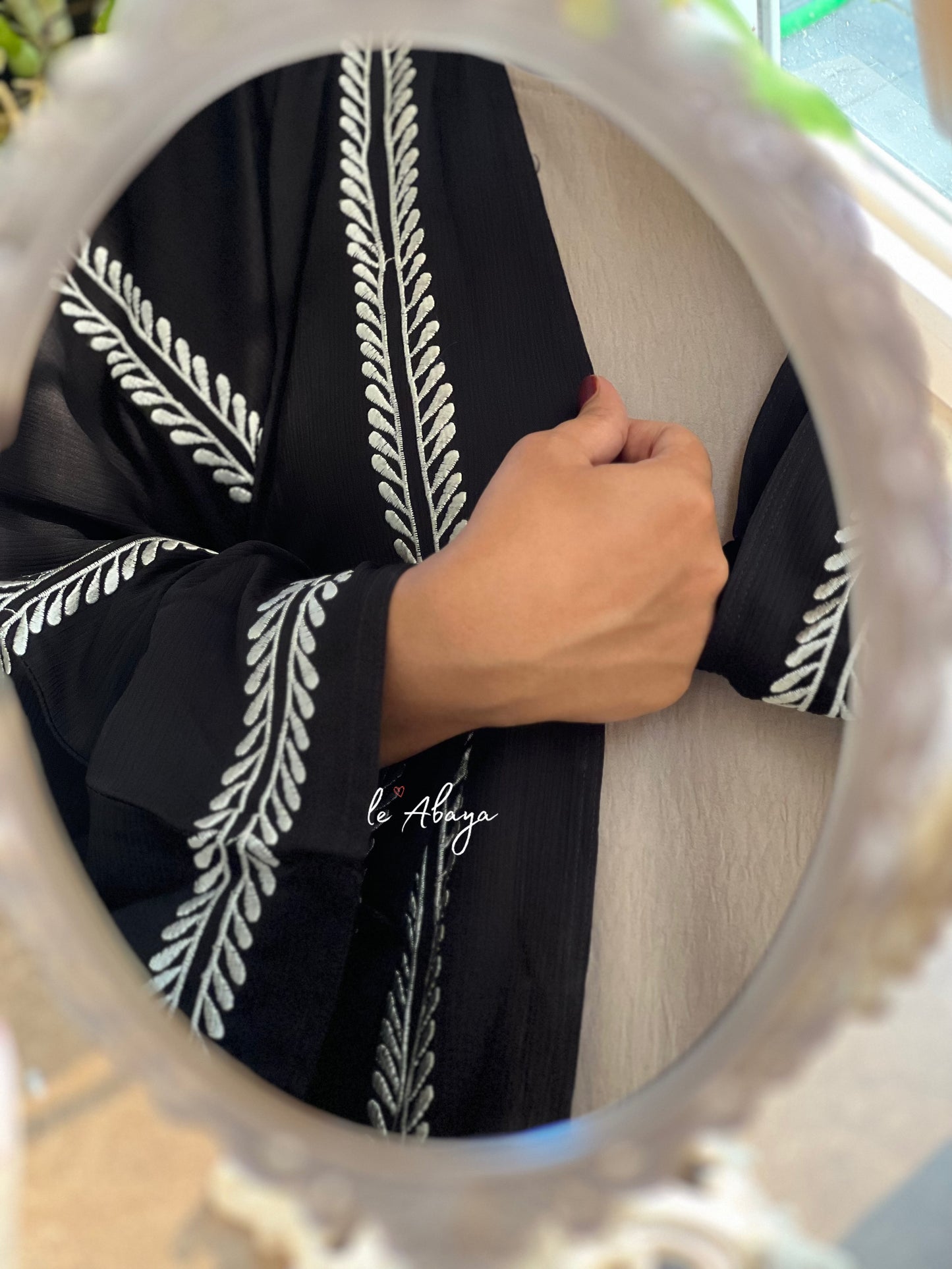 Embroidery 2 pc Abaya