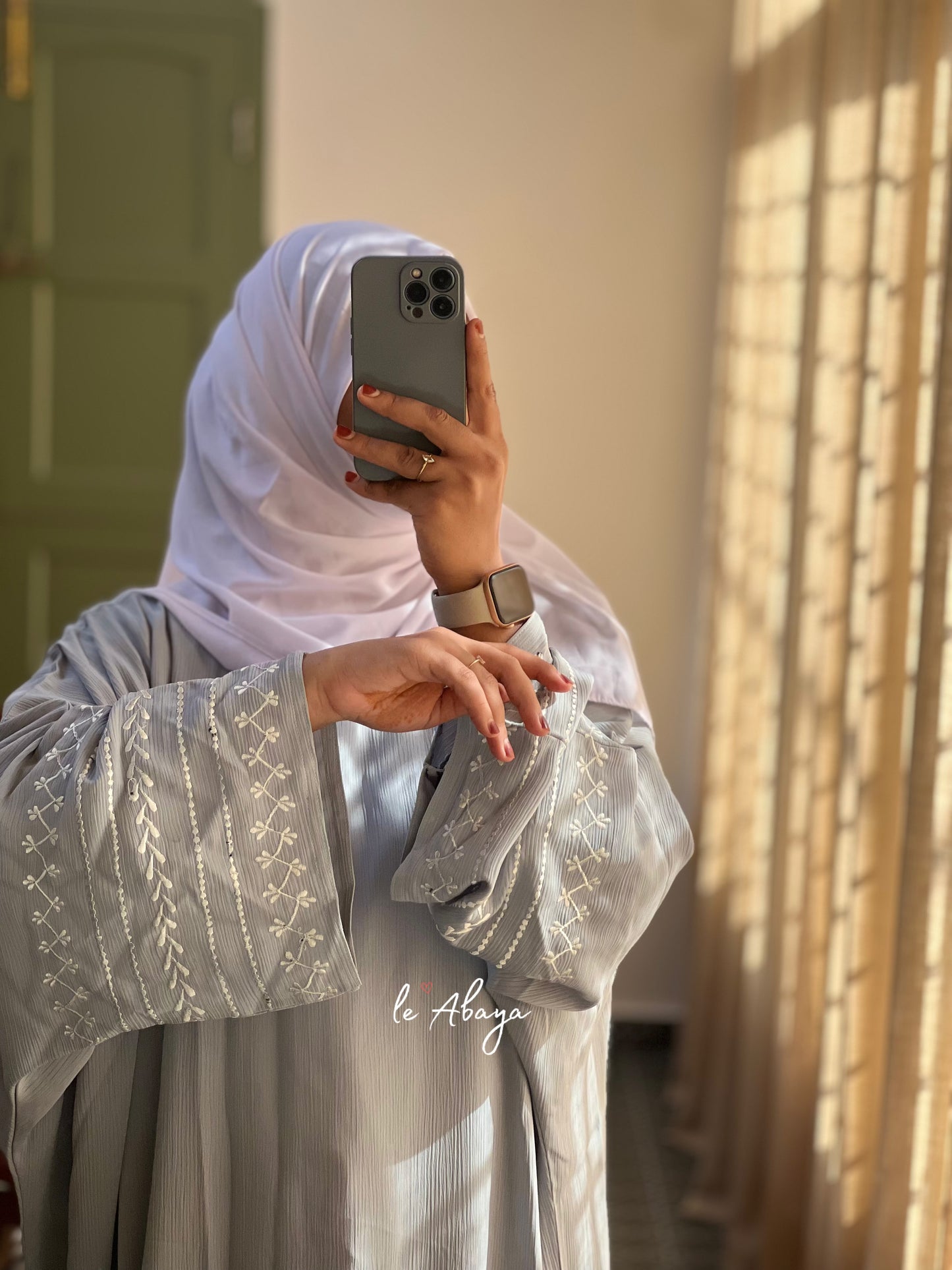 Kaftan Embroidery Abaya