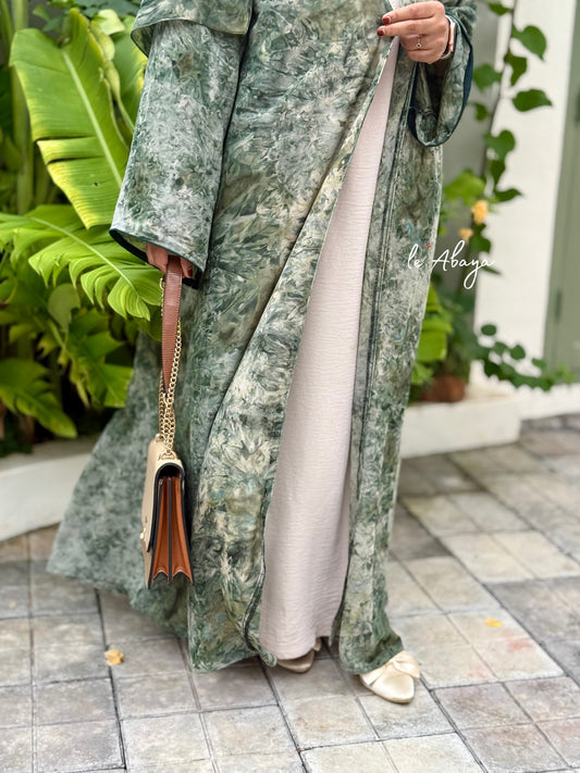 Printed Abaya