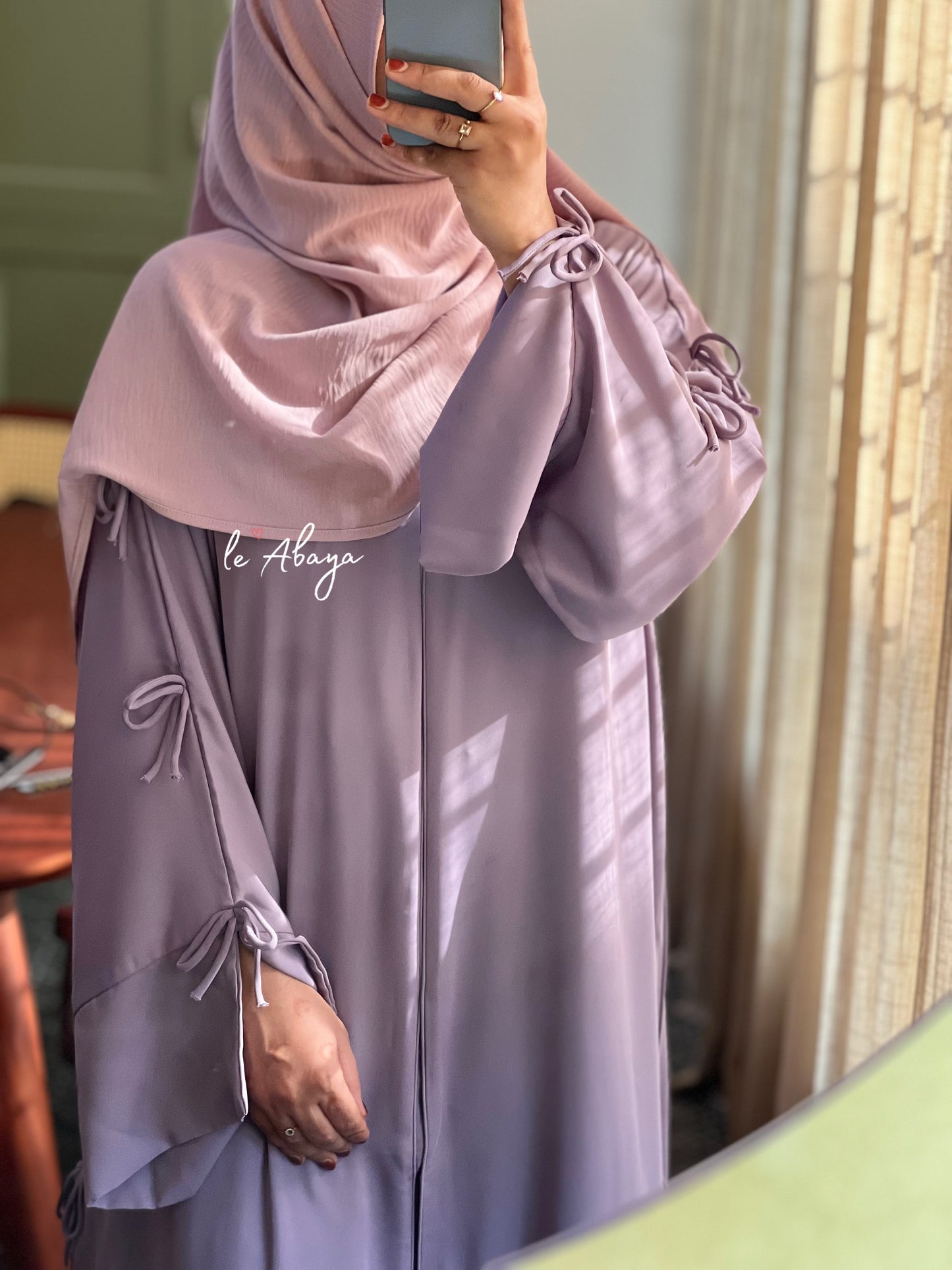 Pinteresty Bow Abaya