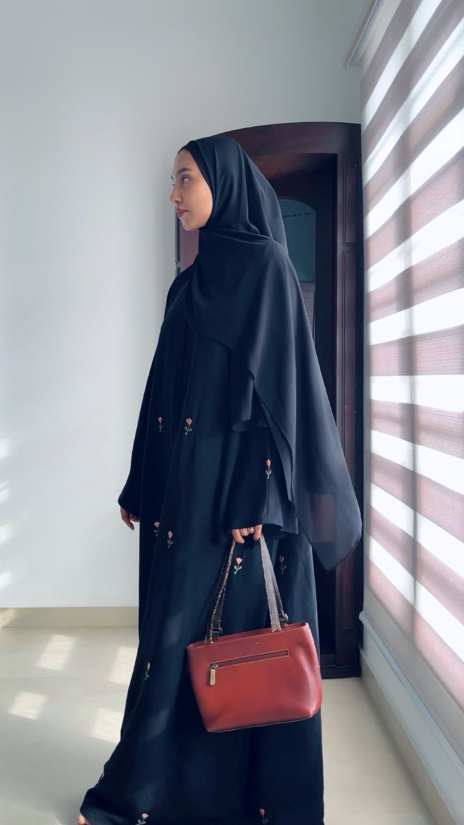 Floral Abaya