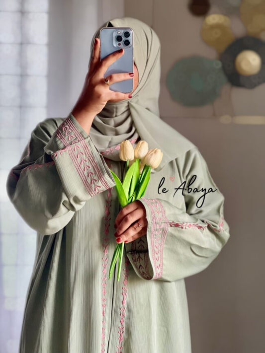 Embroidery Abaya
