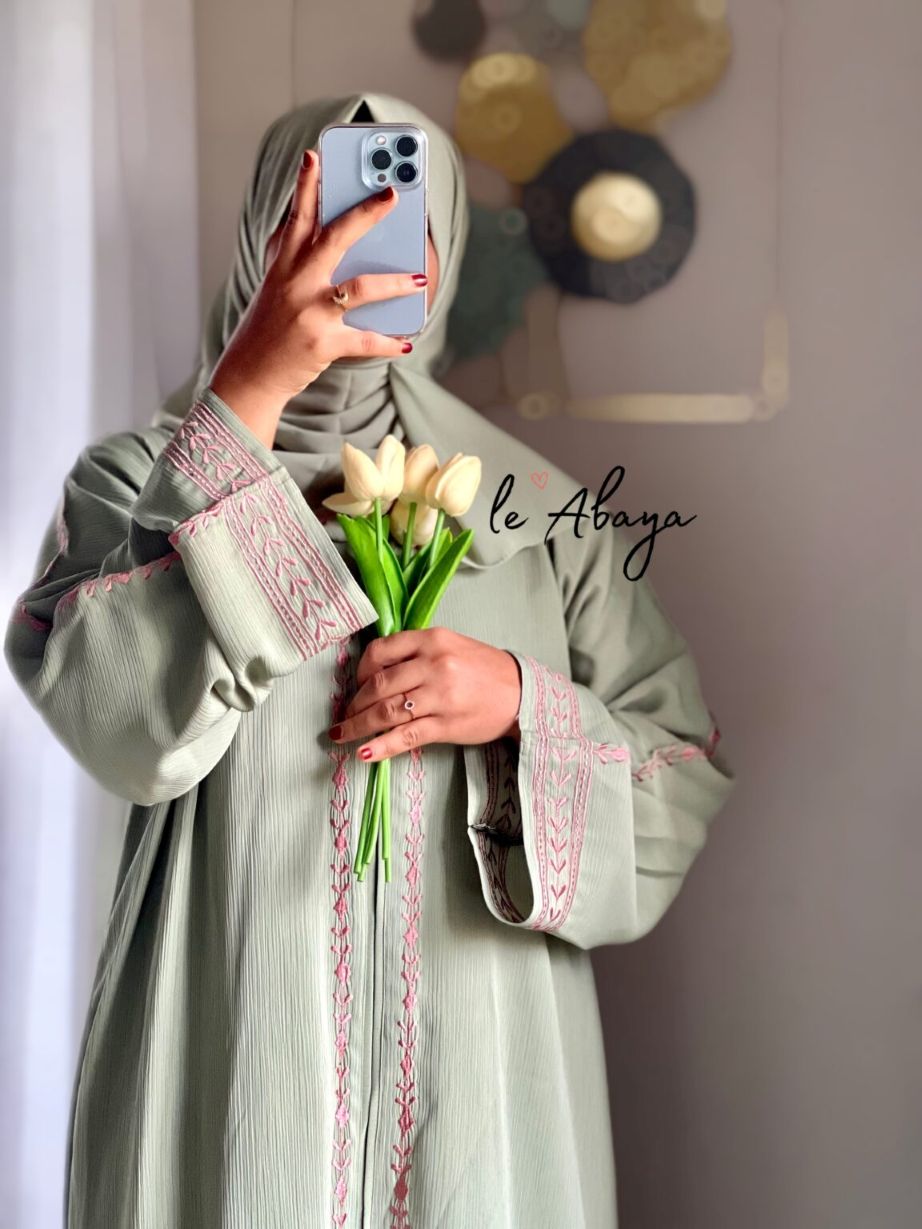 Embroidery Abaya